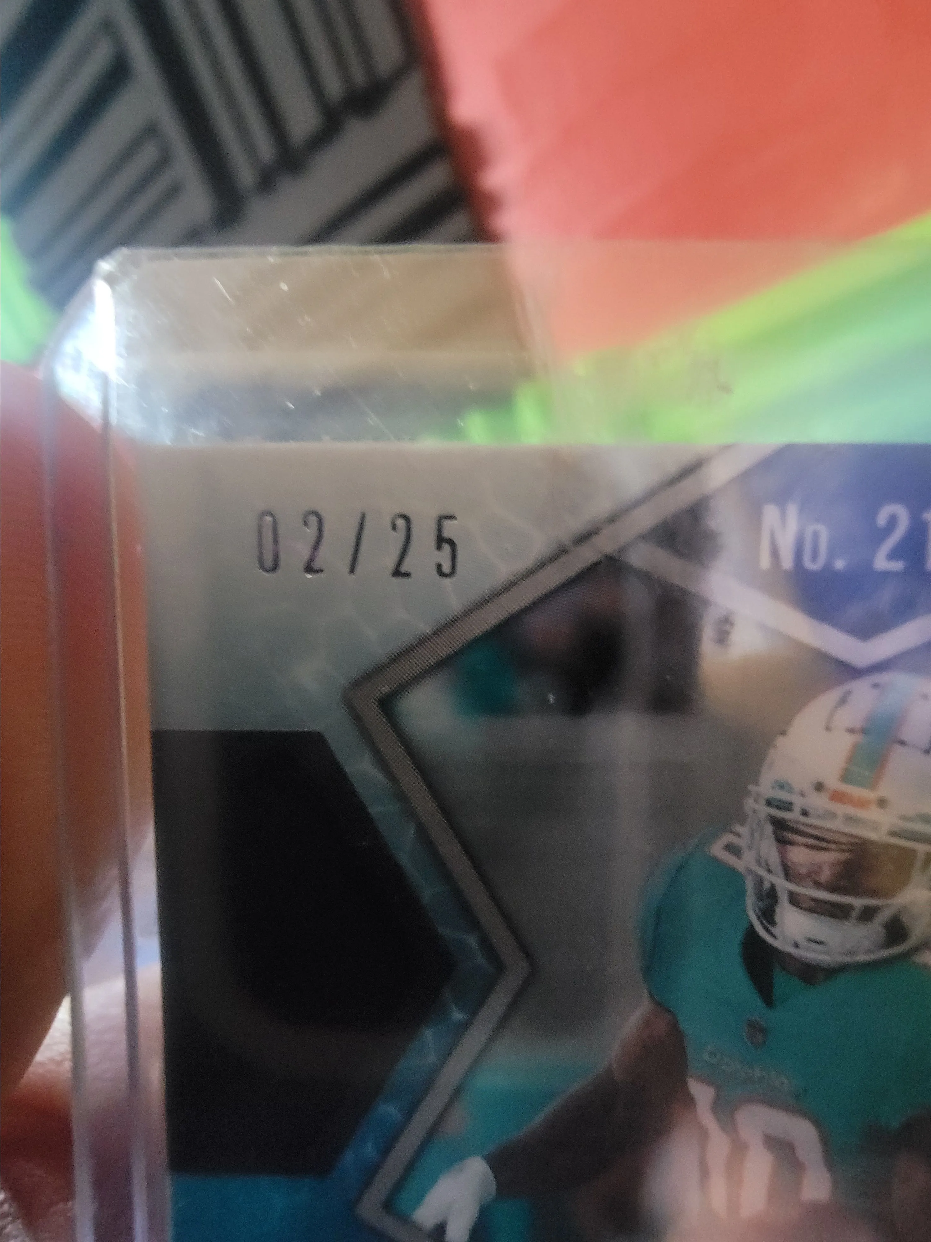 Product image for 2022 Panini Mosaic Tyreek Hill WHITE /25