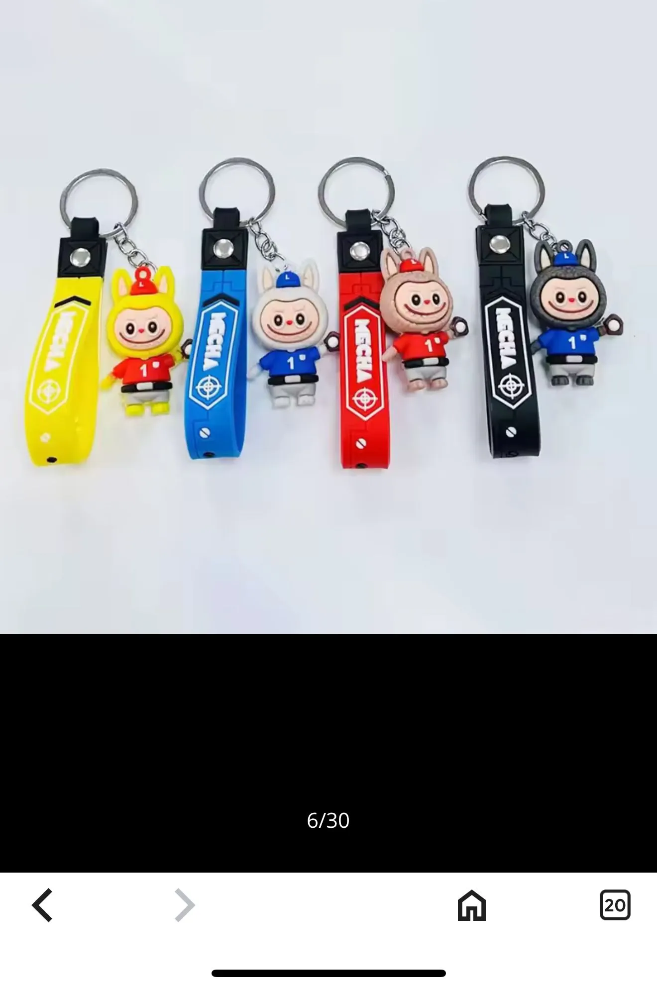 Product image for 00 INSPIRED Labubu key chains small size