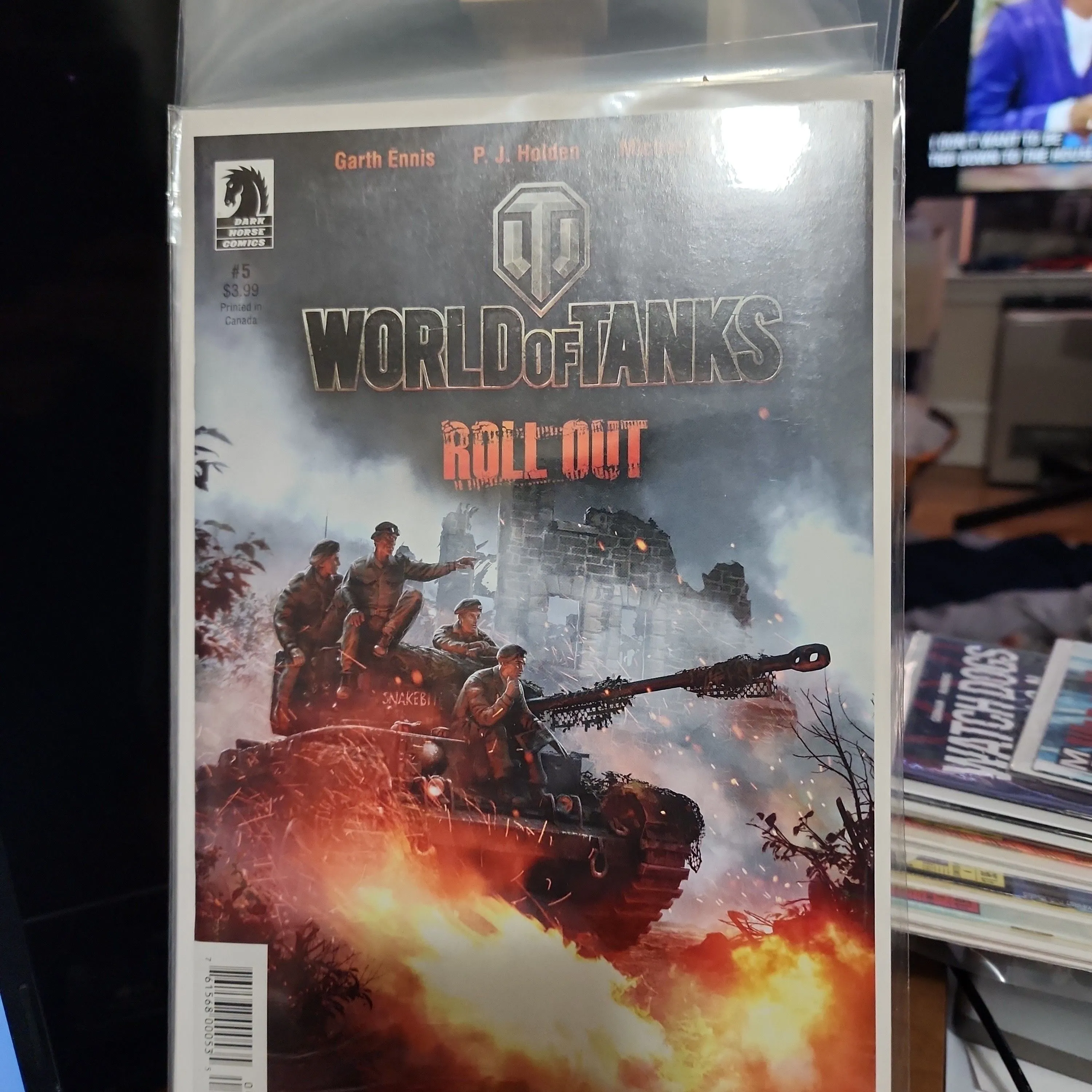 Product image for World of Tanks Roll Out #5 dark horse comics