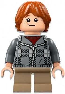 Product image for Harry Potter - Ron Weasley, Dark Bluish Gray Plaid Jacket