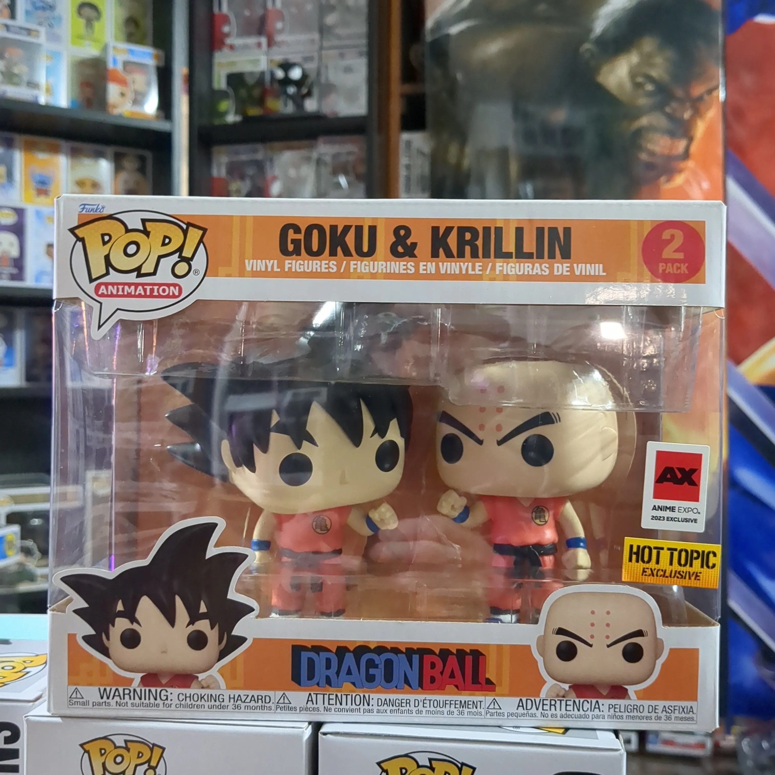Product image for Goku and Krillin