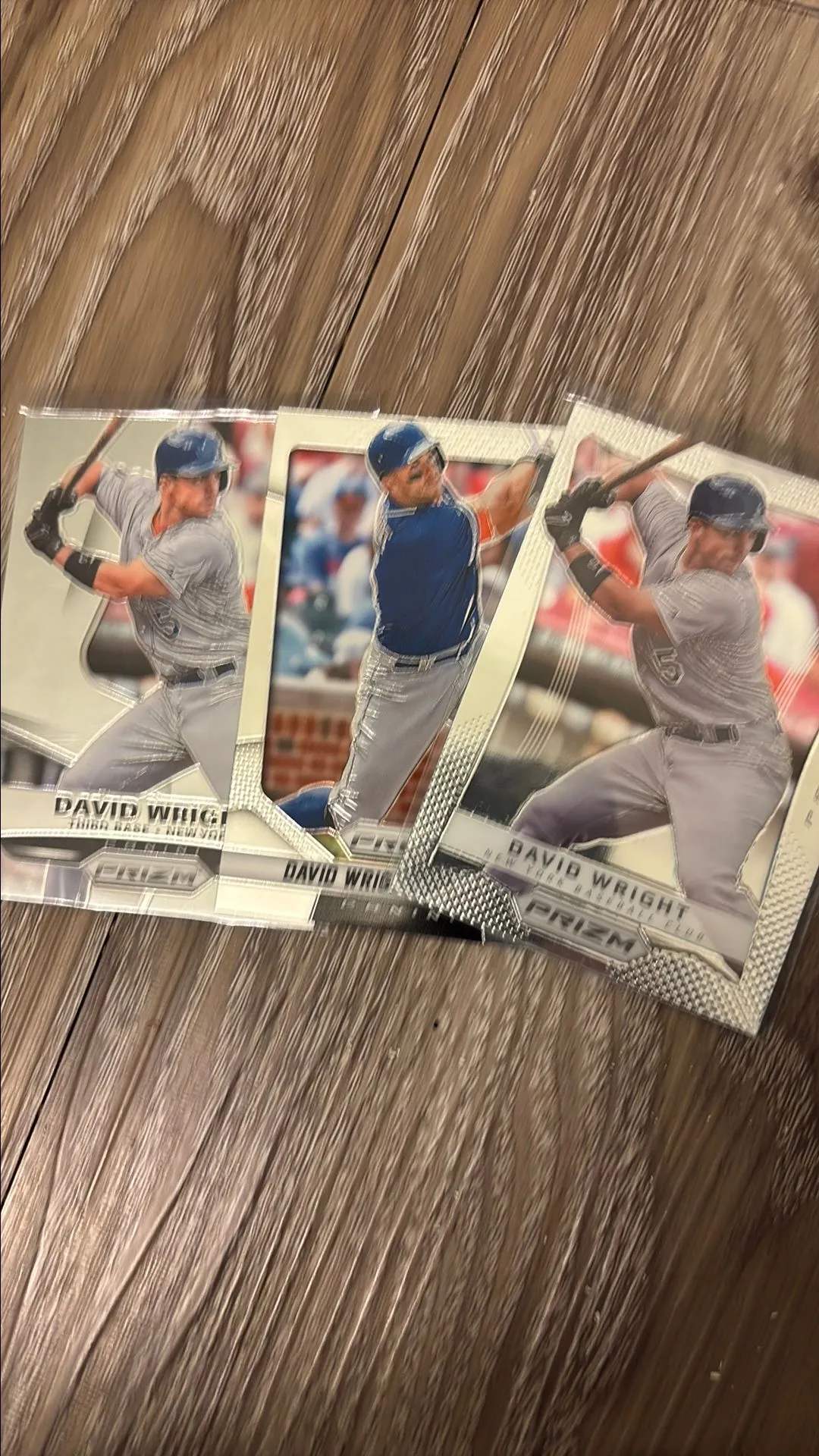 Product image for David Wright prizm lot Mets