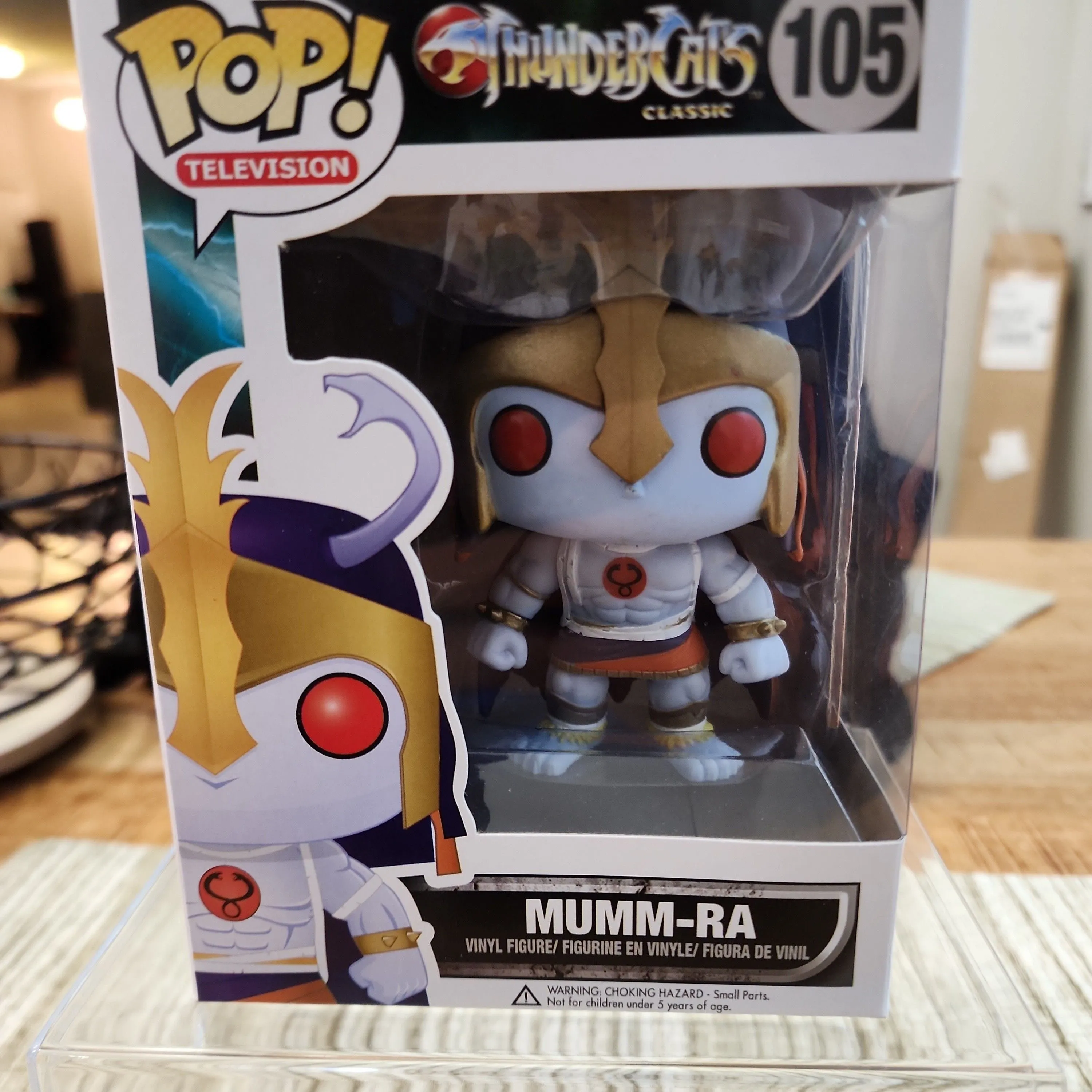 Product image for 🏆Funko POP! Thundercats #105 Mumm-Ra [Vaulted]