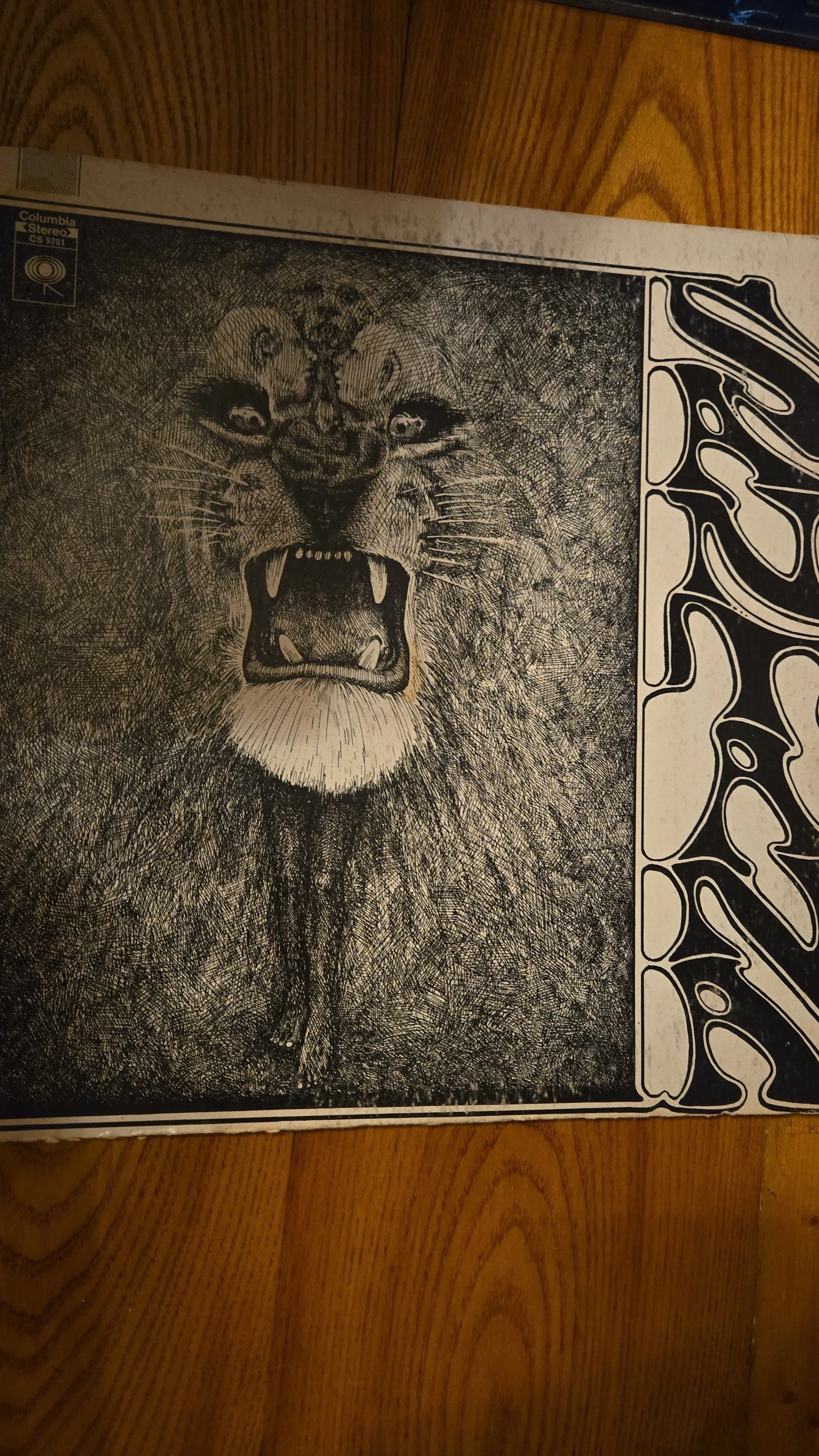 Product image for SANTANA Self Titled CS-9781 Columbia LP Vinyl