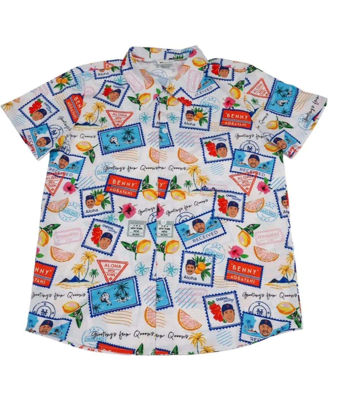 Product image for New York Mets Hawaiian Shirt SGA 6/15/2025 size XL