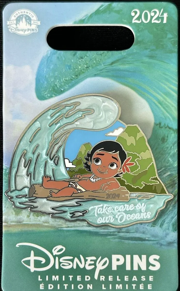 Product image for Moana Take Care of Our Oceans Pin Limited Release 