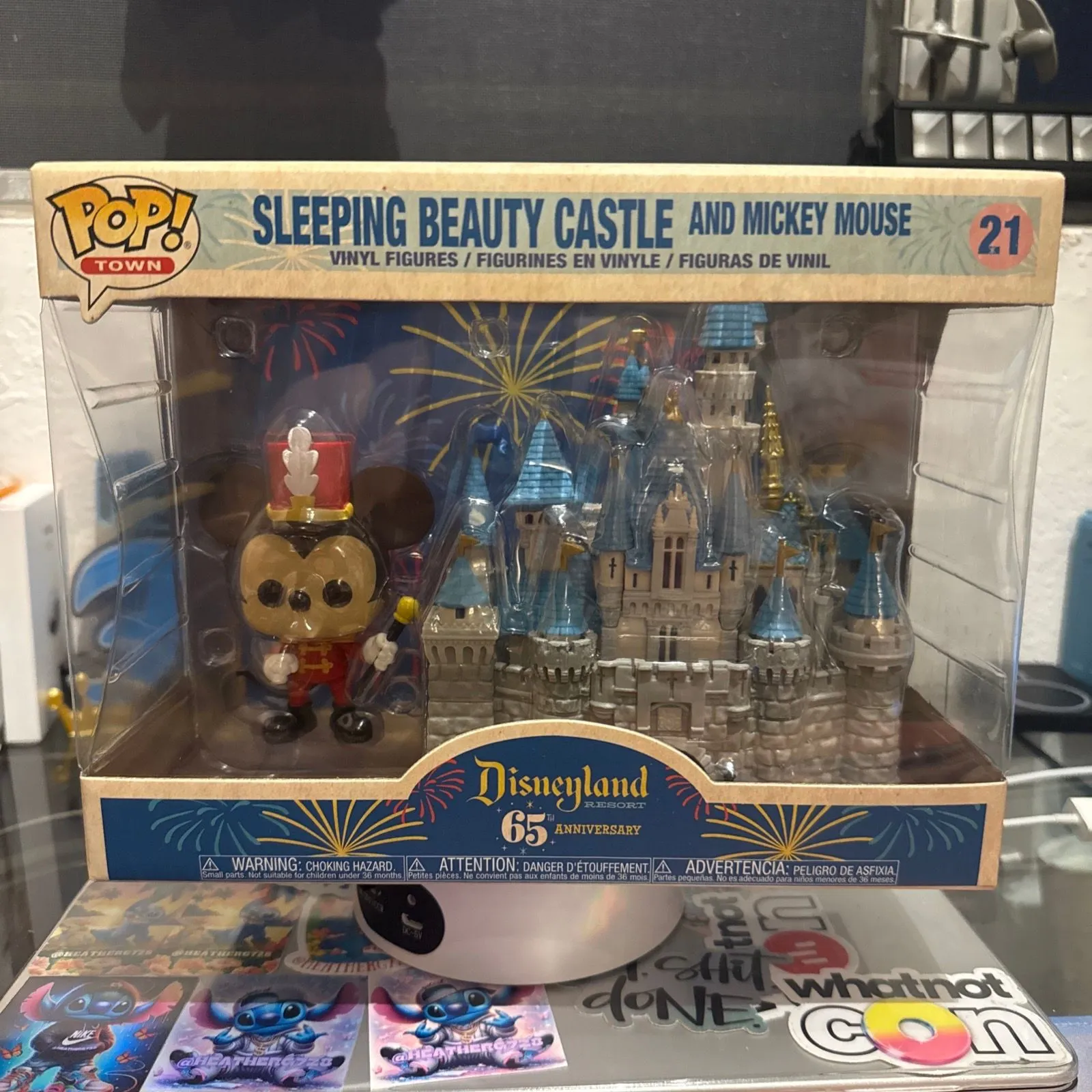 Product image for Funko Pop! Town: Disney - Sleeping Beauty Castle and Mickey Mouse #21