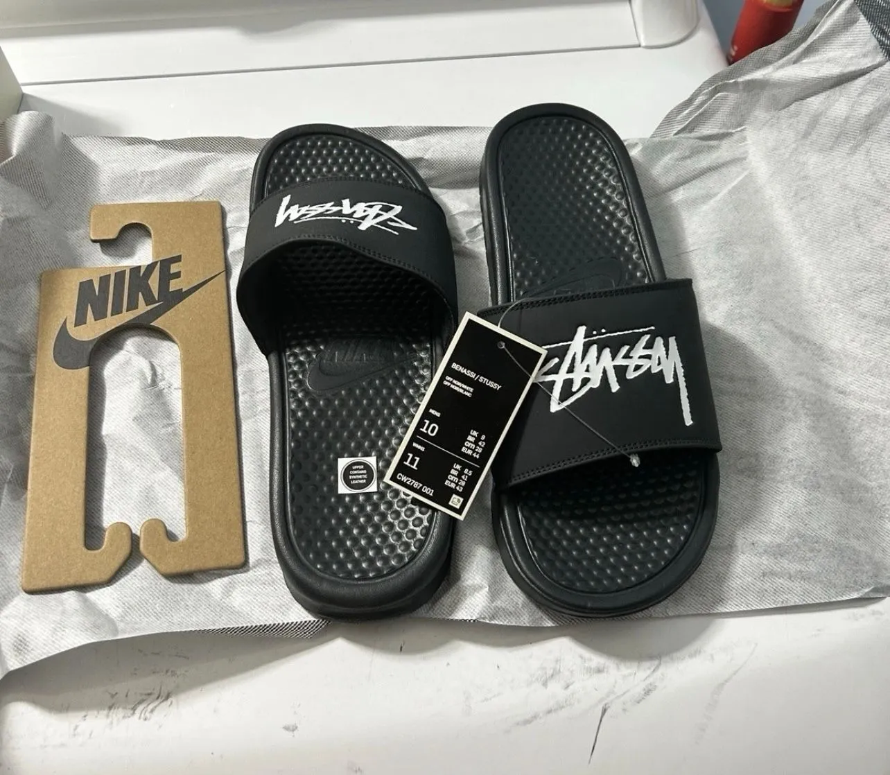 stussy nike slide sandals