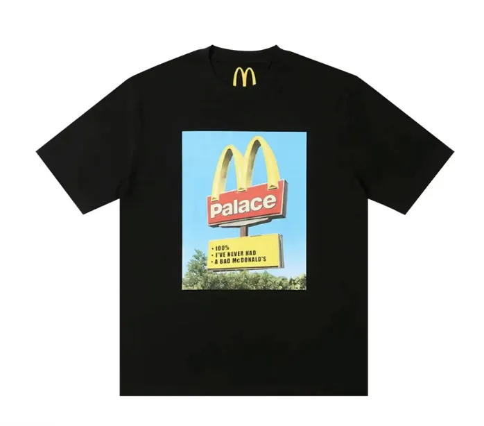 Product image for Palace McDonald's Sign Tee Black