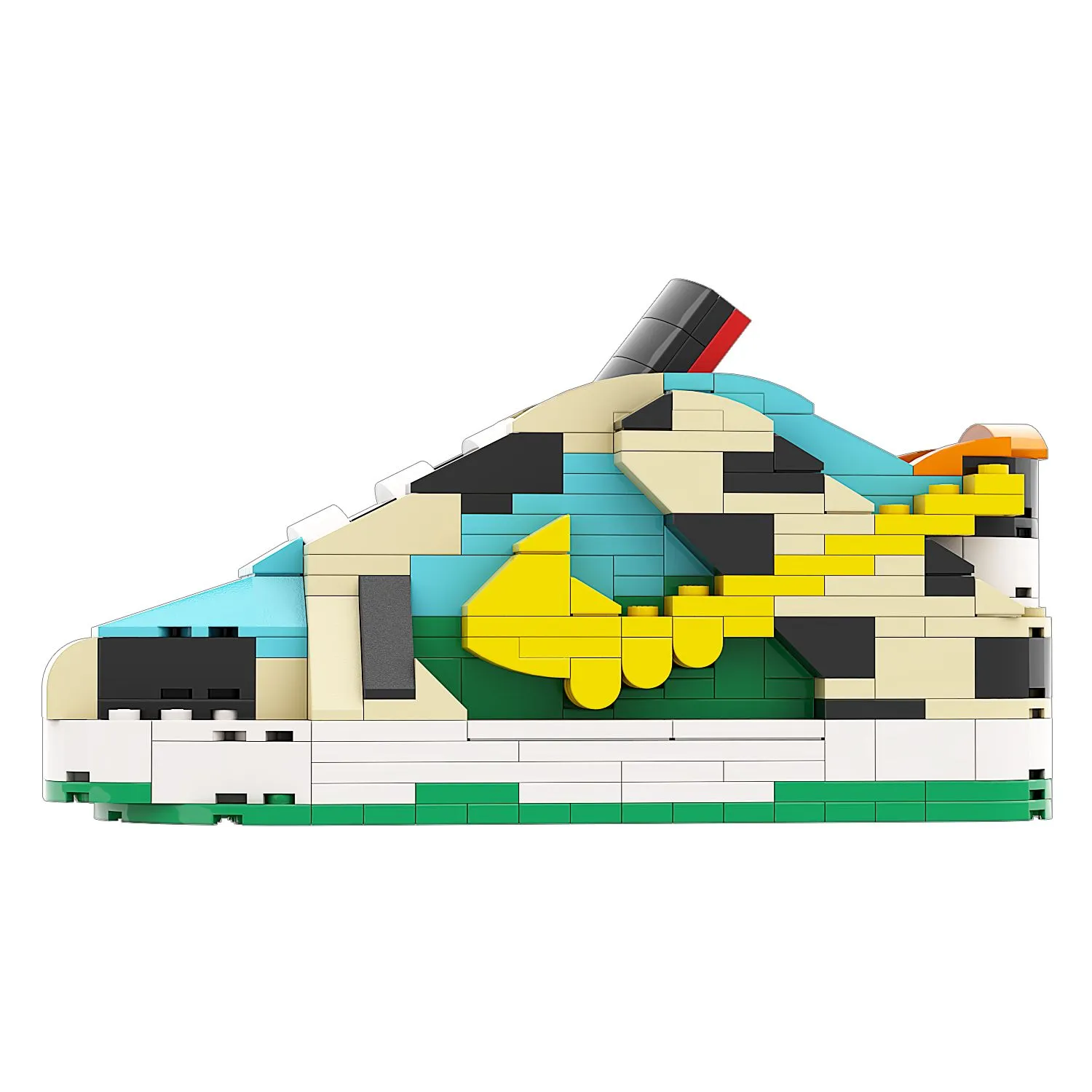 Product image for Regular Size NIKE SB "Ben & Jerry Chunky Dunky" Sneaker Bricks Building Set