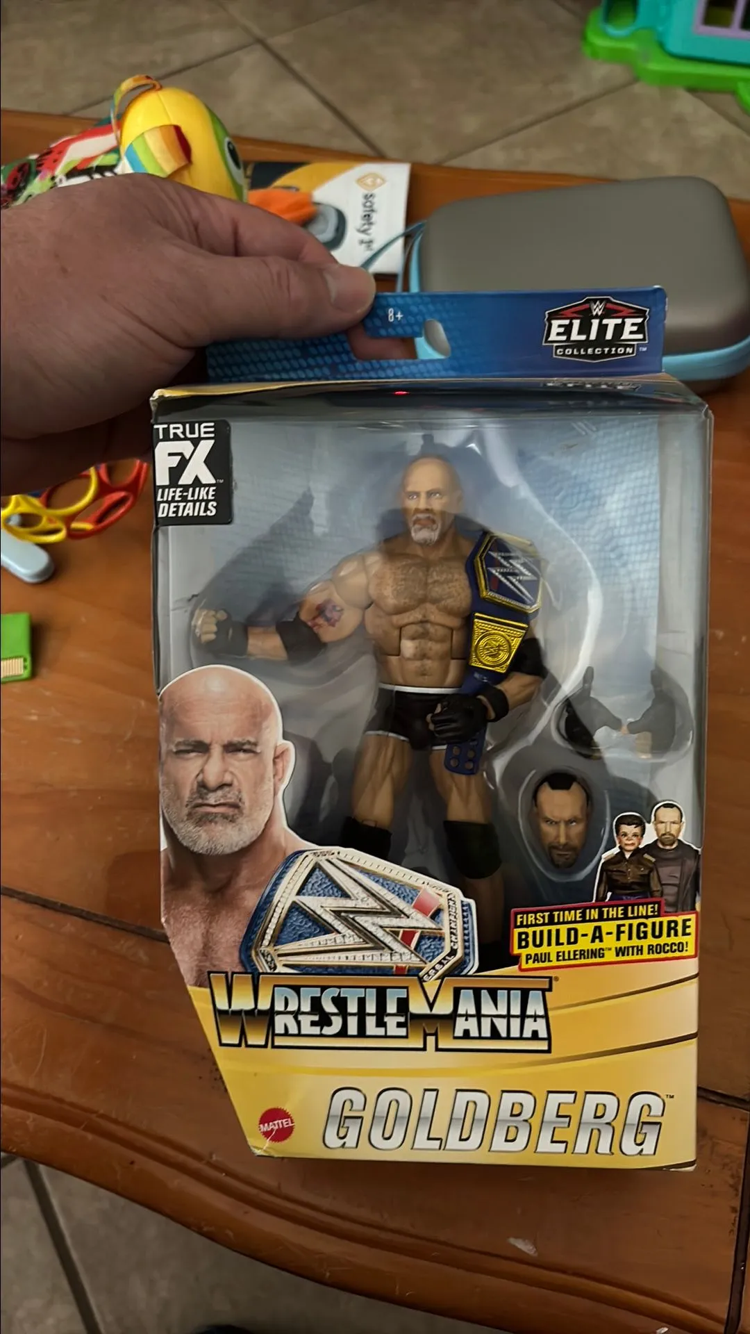 Product image for WWE Elite Wrestle Mania Goldberg