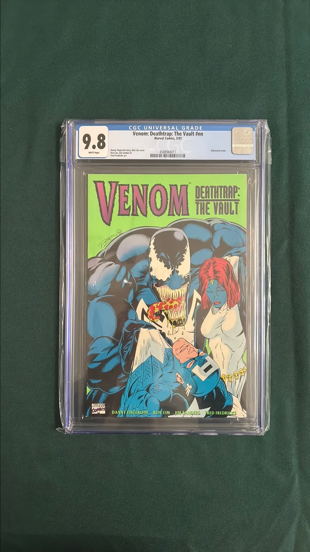 Product image for Venom: Deathtrap: The Vault #nn CGC 9.8
