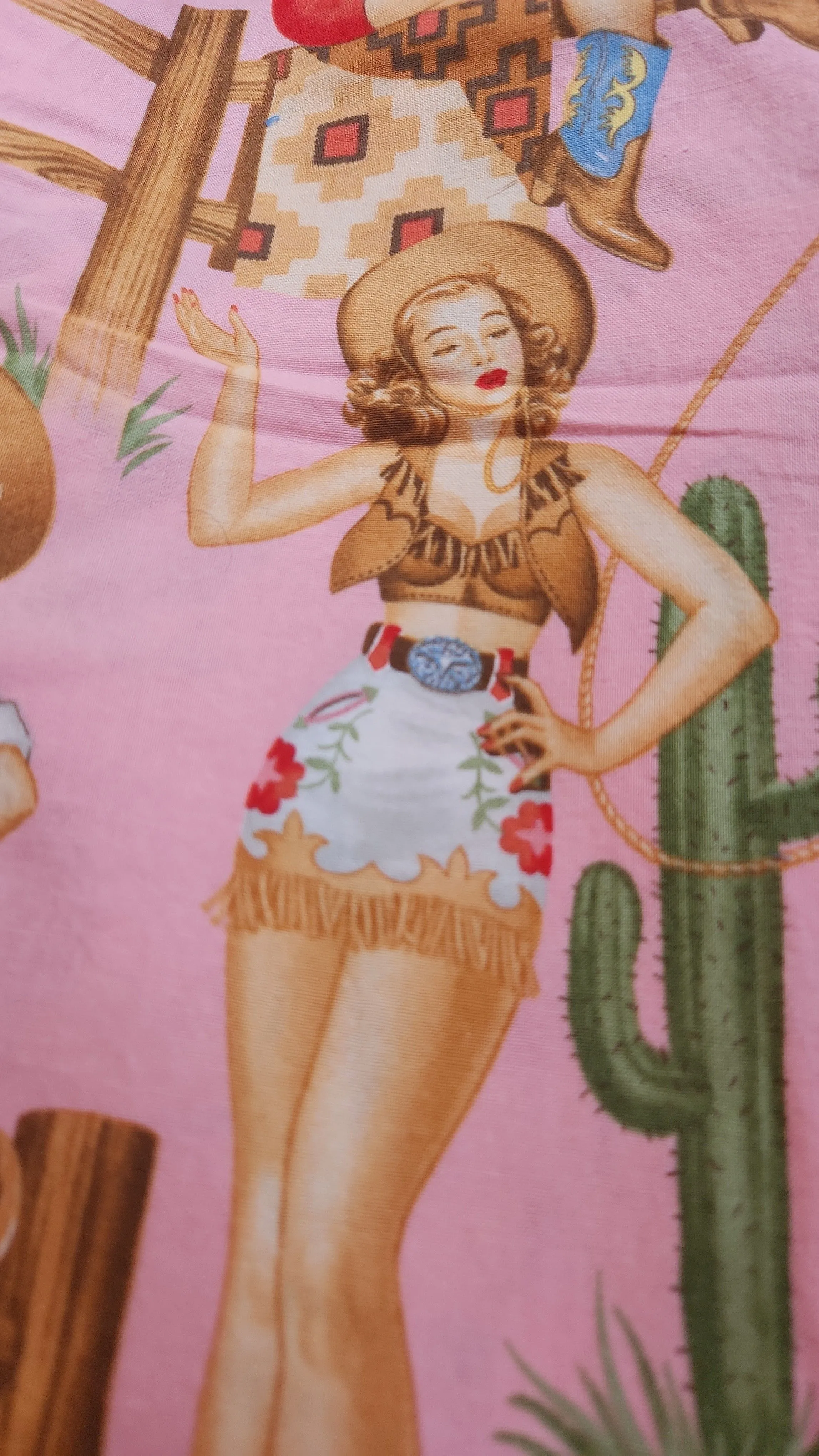 Product image for vintage Alexander Henry. PREWASHED