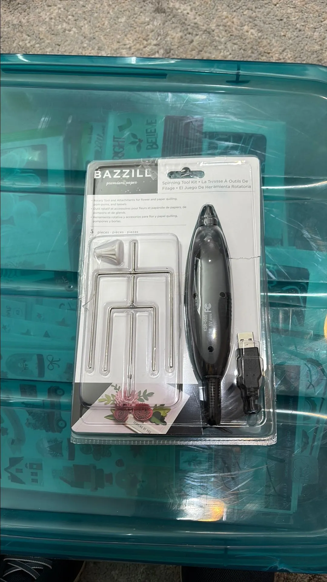 Product image for 0btk Bazzill USB Spinning Tool Kit-