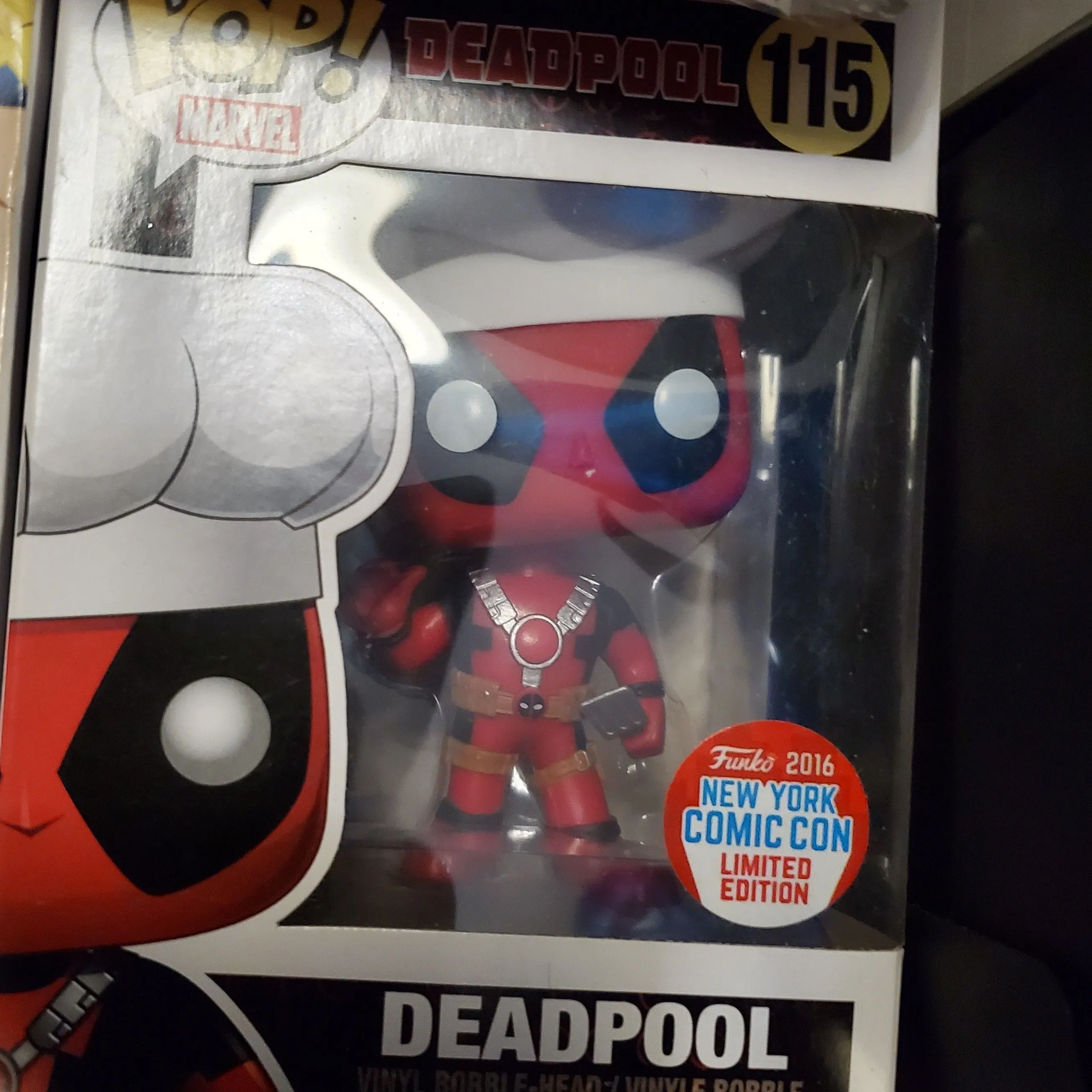 Product image for Deadpool funko pop - nycc 2016