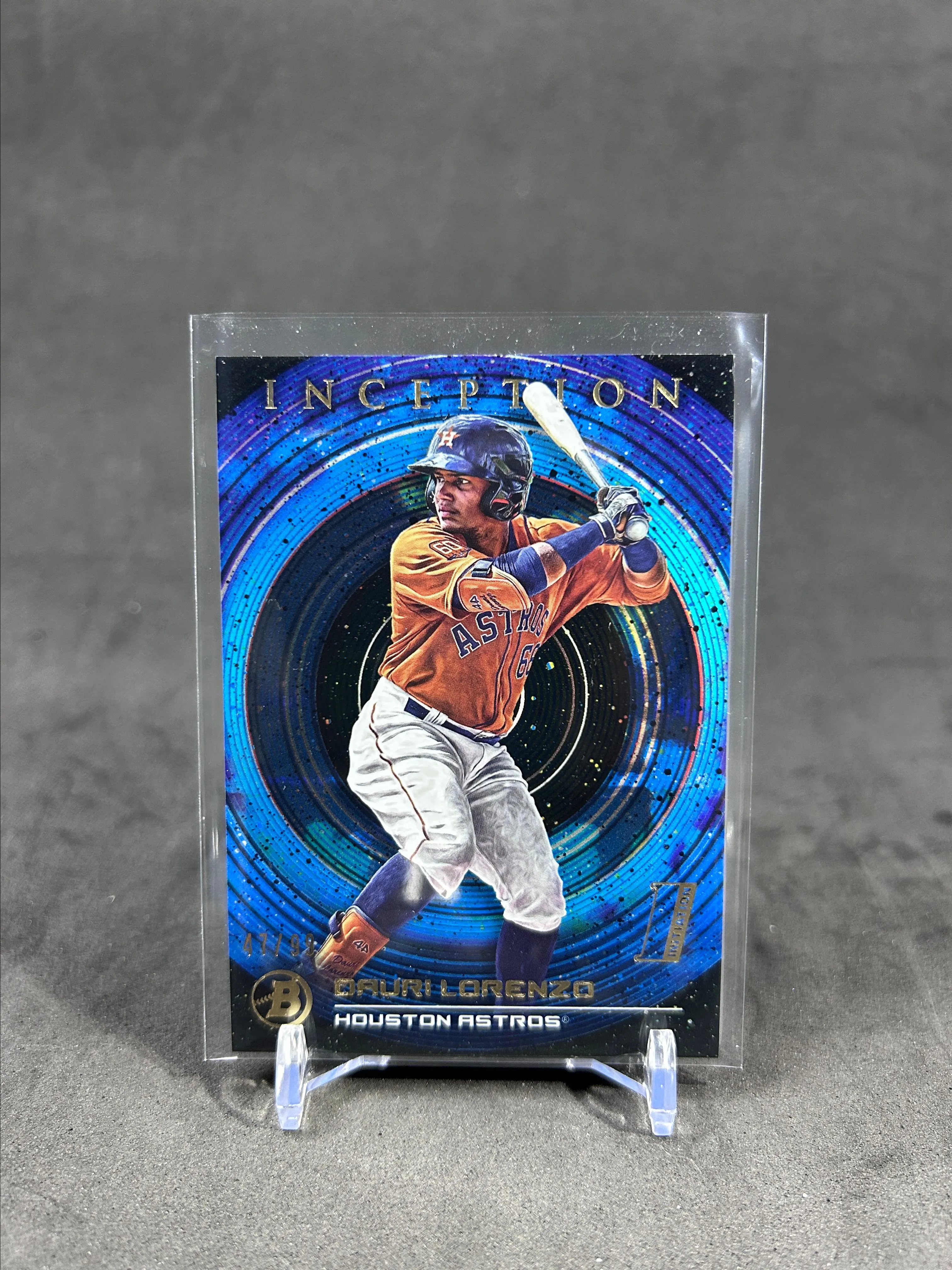 Product image for Dauri Lorenzo 2022 Bowman Inception #/99 1st #33 Astros