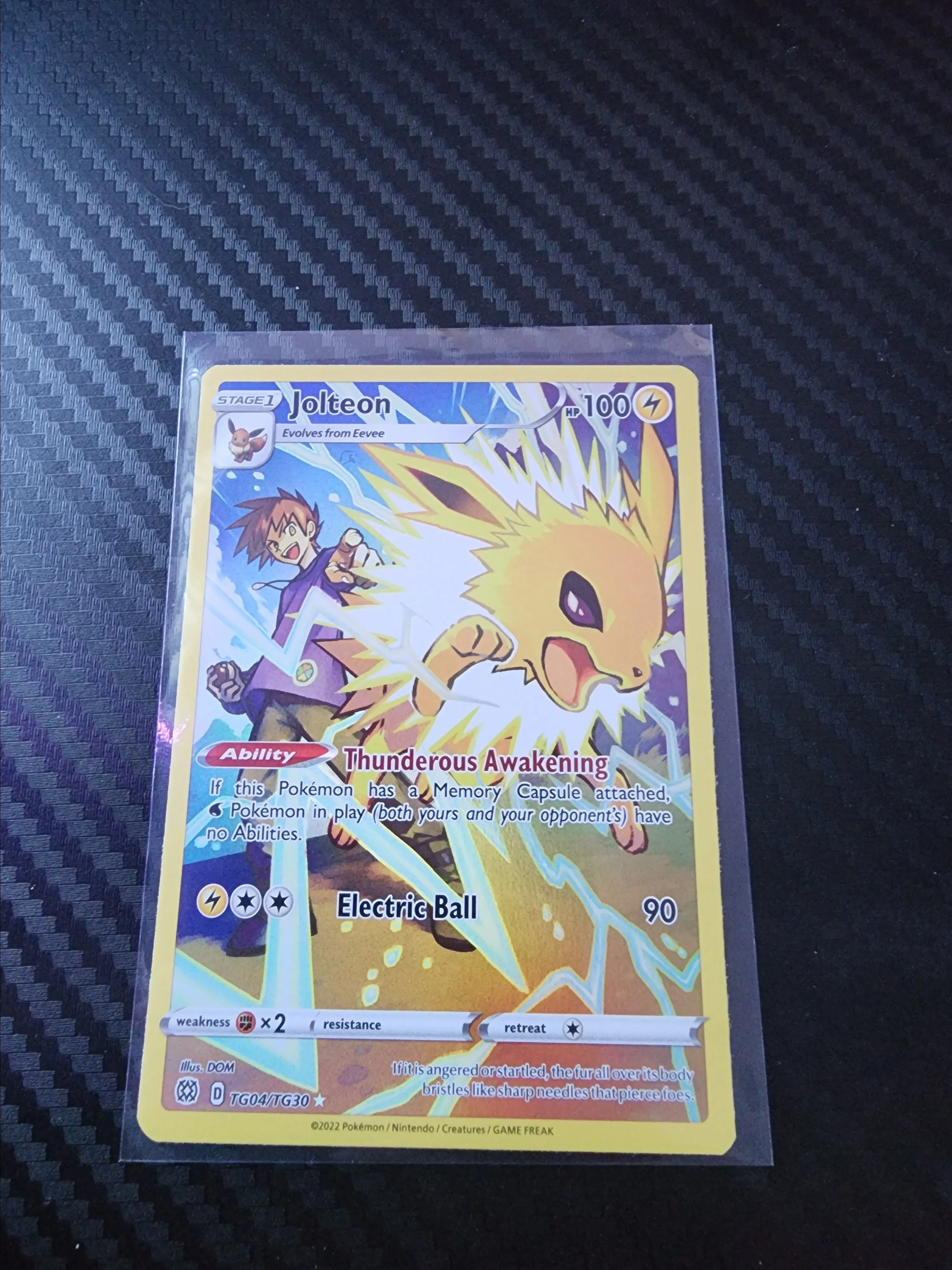 pokemon tcg brilliant stars tg04 tg30 jolteon card Jolteon TG04 TG30 Case | Brilliant Stars main image 0