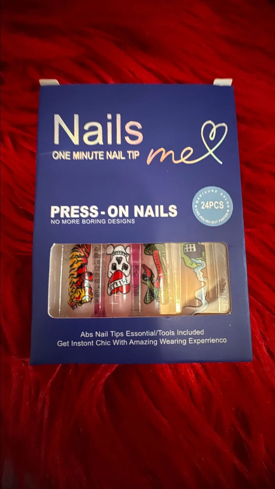 Product image for Ed Hardy Inspired  press on nails