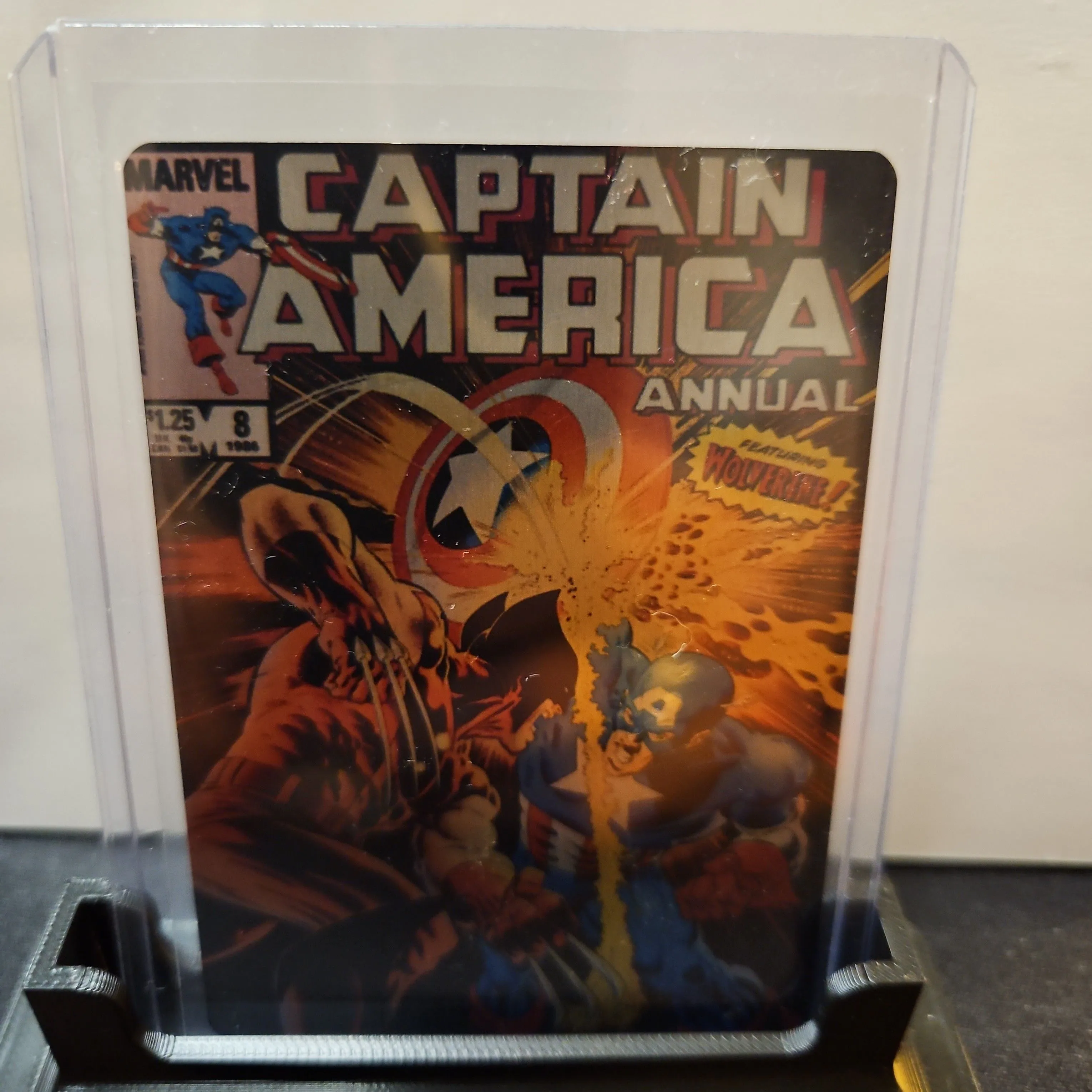 Product image for Captain America Annual #8 Metal Card Cover Homage