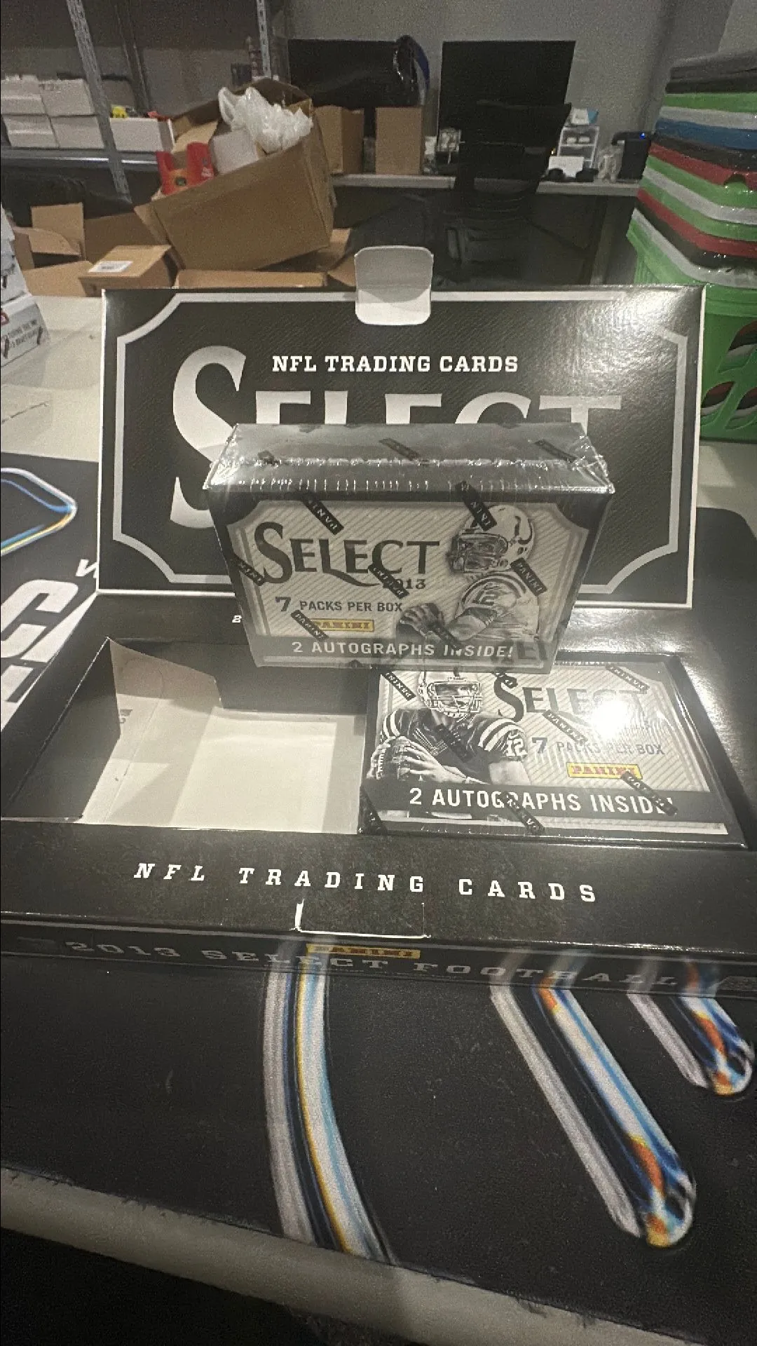 Product image for ( 1 ) 2013 Panini Select Football NF (Mini Hobby Box ) 2 Autos Per Box