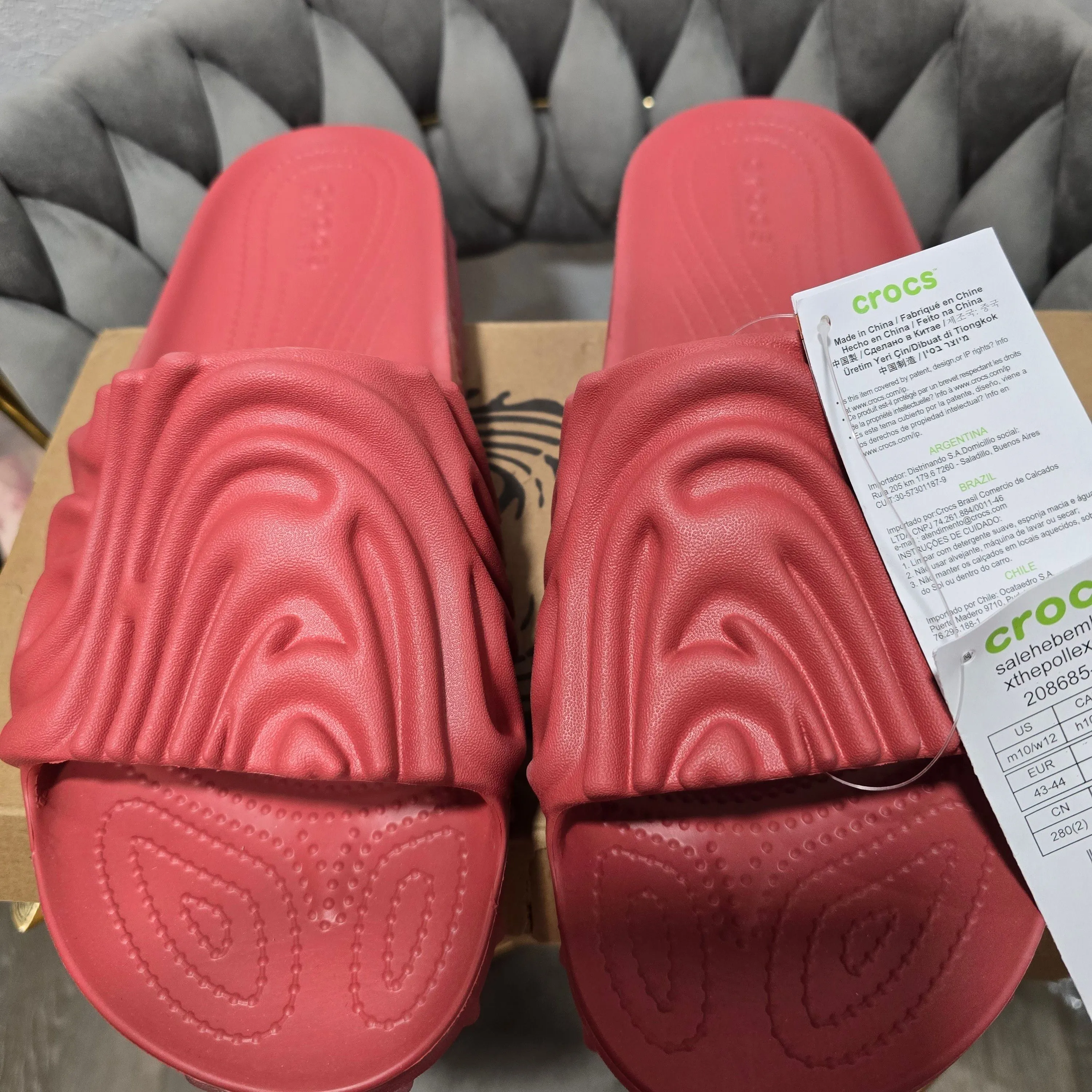 Product image for Salehe bembury Croc Slides