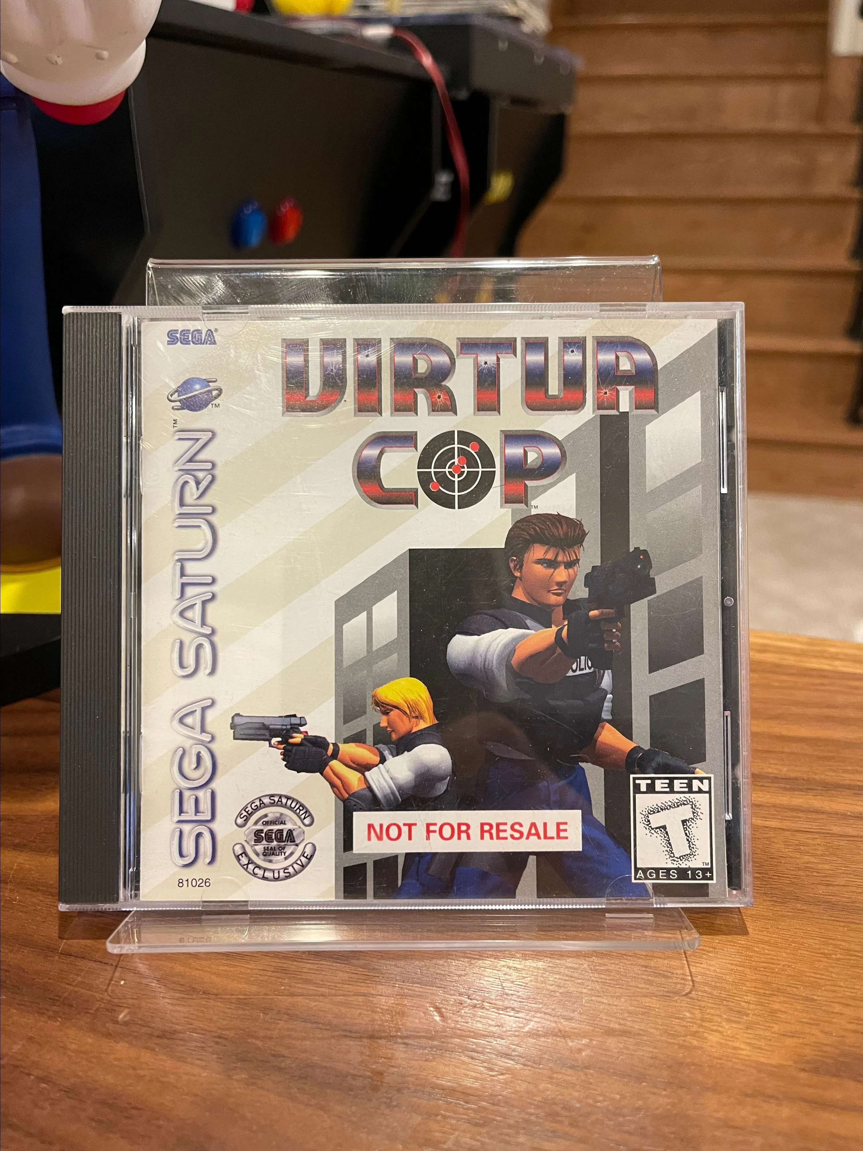Product image for Virtua Cop, Not for Resale, CIB, for Sega Saturn