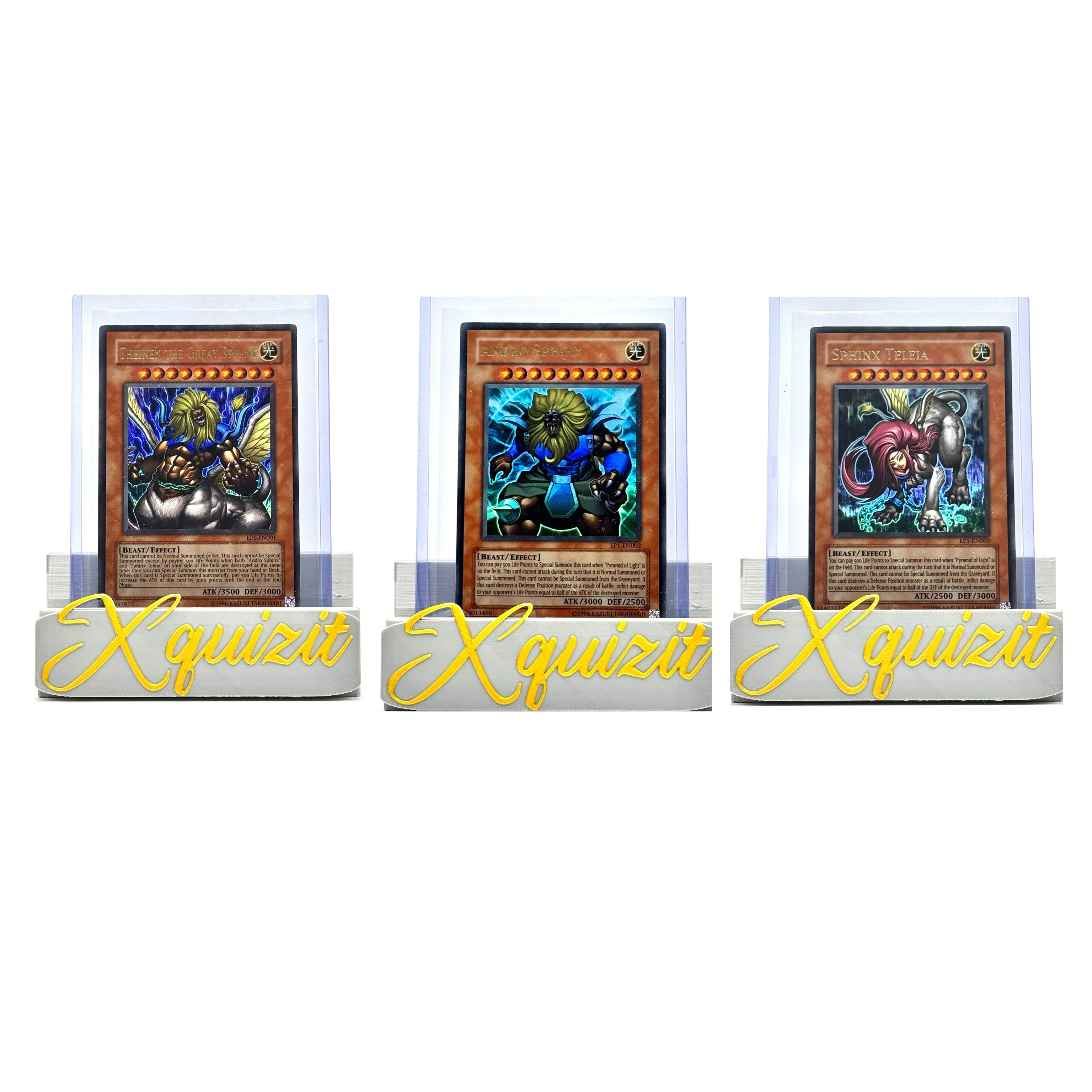 YuGiOh SPHINX TELEIA, ANDRO SPHINX, THEINEN THE GREAT SPHINX  Whatnot:  Shop, Sell, Connect