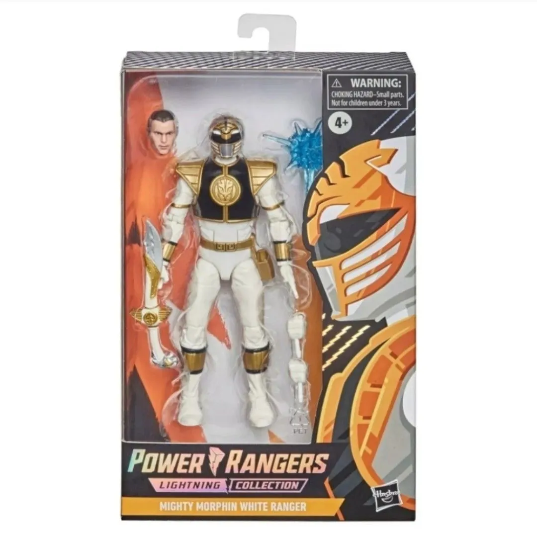 Product image for Power Rangers Lightning Collection Mighty Morphin White Ranger Spectrum 🔥 MMPR