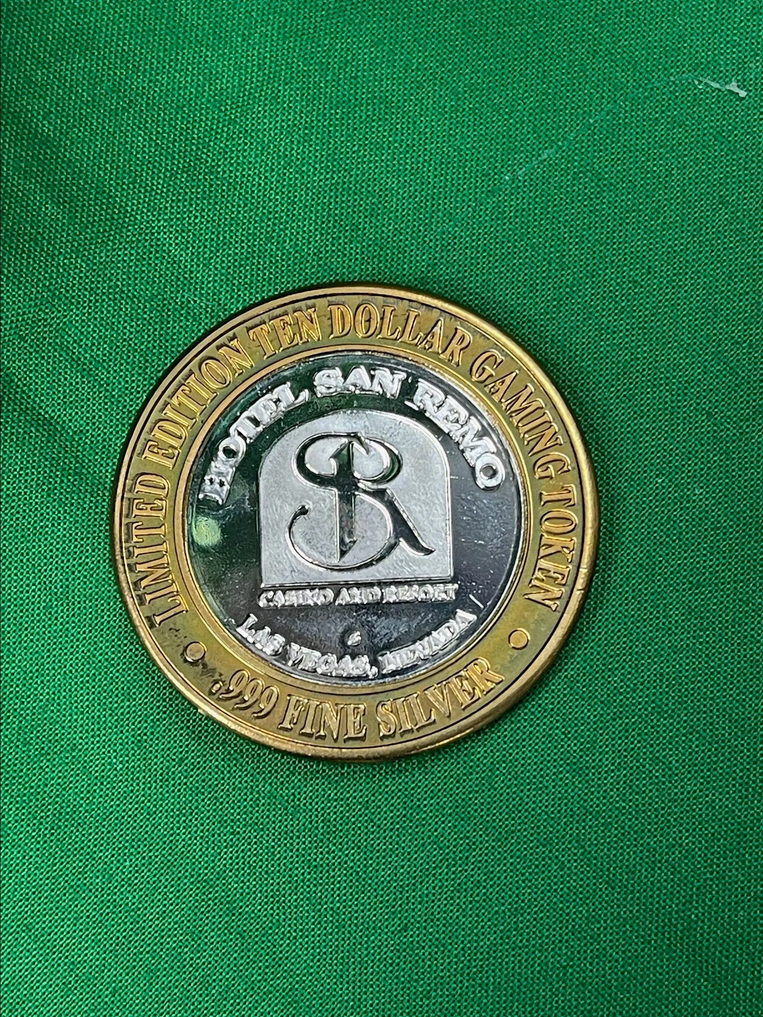 Product image for $10 Casino Token Hotel San Remo - Las Vegas