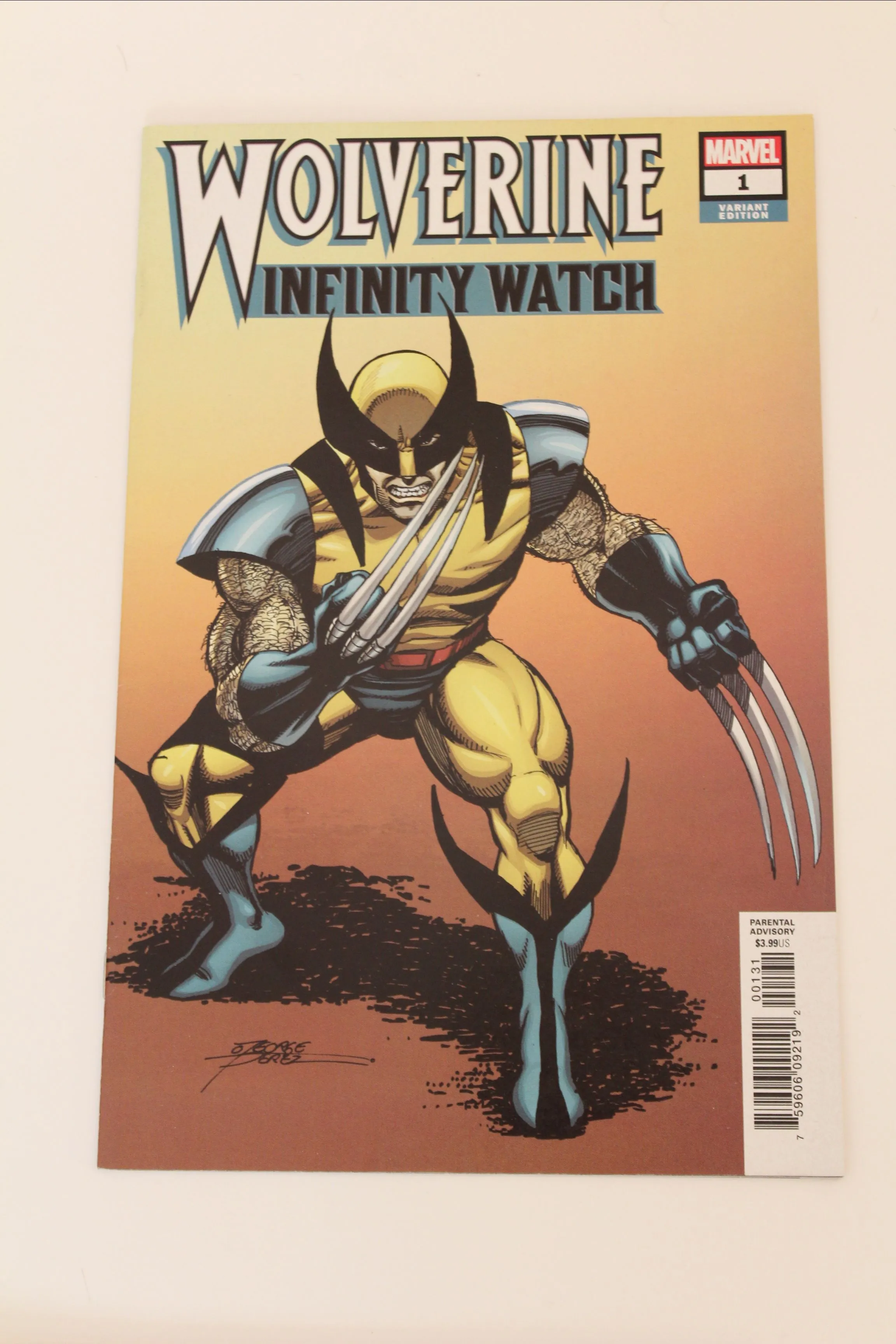 Product image for Wolverine Infinity Watch #1 George Perez Variant Cover