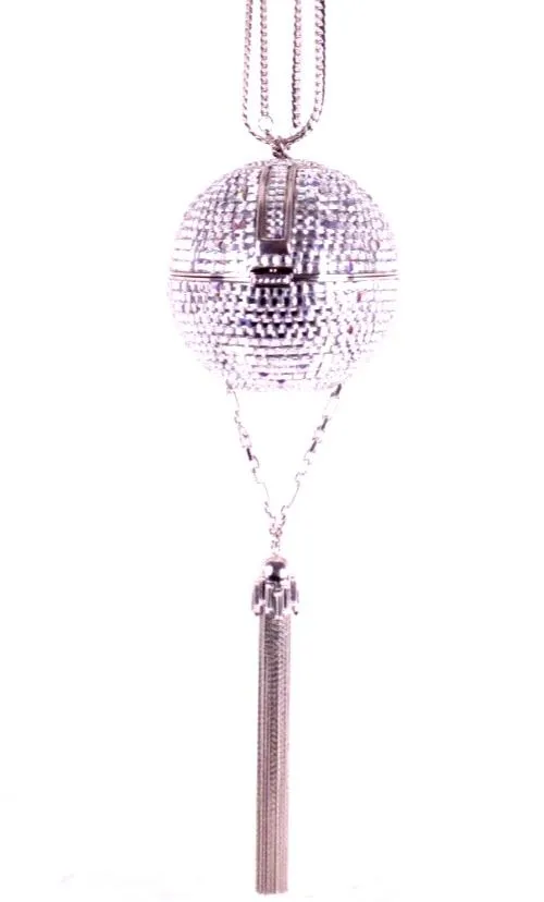 Product image for Authentic Judith Leiber Disco Ball Minaudiere Bag