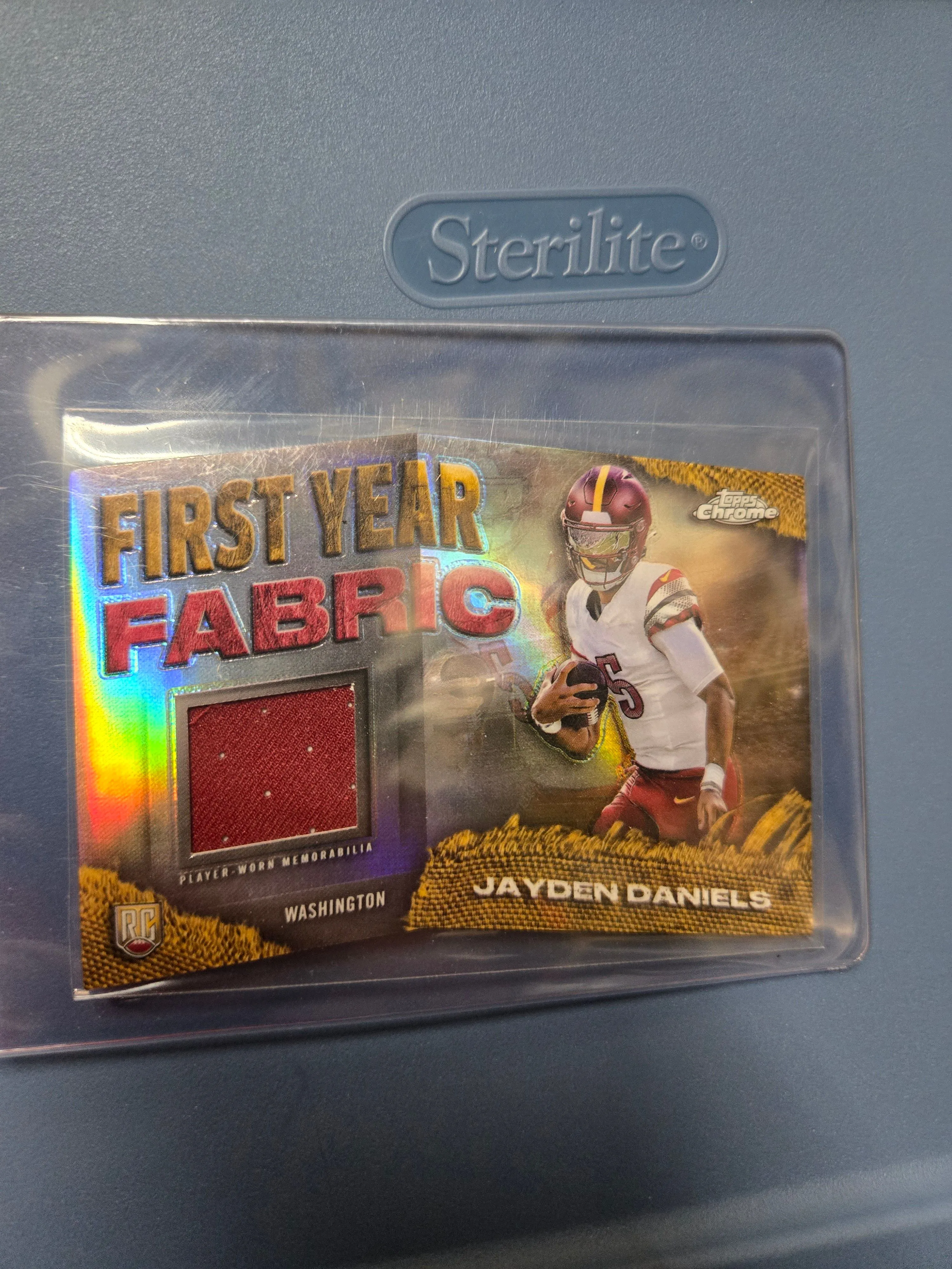 Product image for 2024 Jayden Daniels RC DieCut Jersey Patch