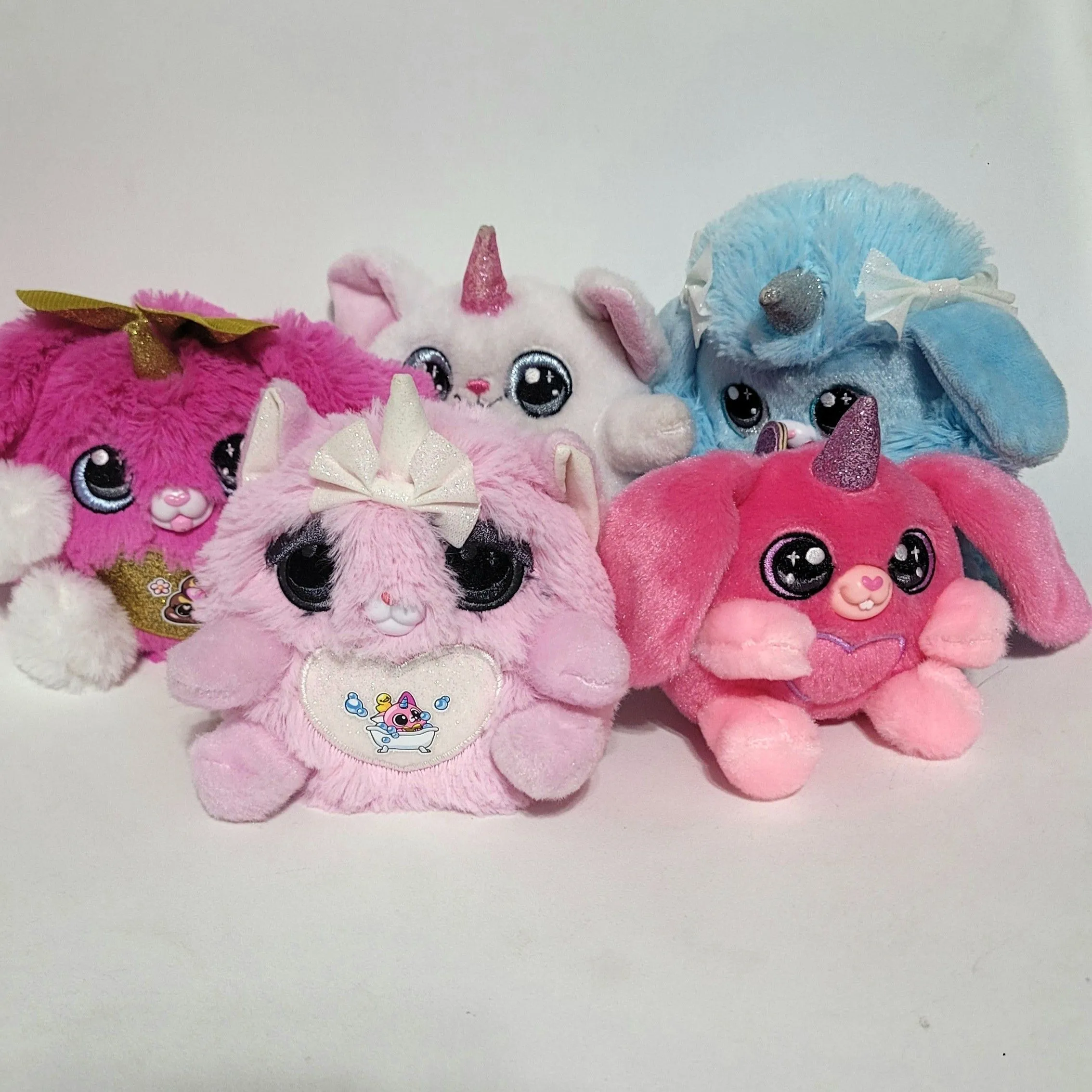 Product image for Rainbocorns Plush Lot of 5 