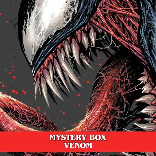 Product image for [5 PACK] UNKNOWN COMICS MYSTERY THEMED 👉VENOM EXCLUSIVE BOX 👉VIRGIN (12/21/2022)
