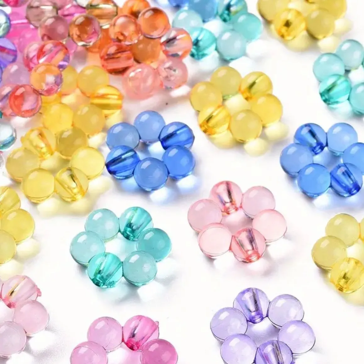 Product image for CRAFTS: 20pcs 16mm Transparent Acrylic Bubble Spacers - ASSORTED