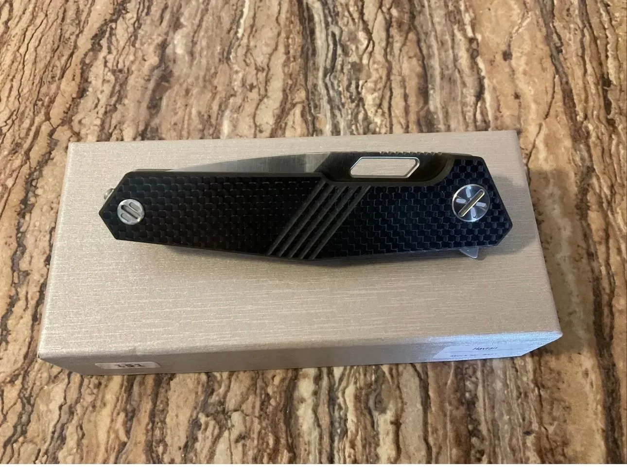 Product image for Real Steel Knives Harvan Folding Knife #9441