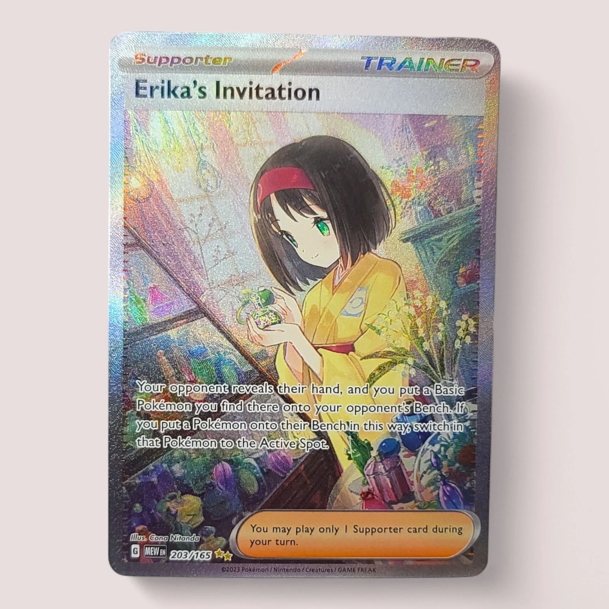 Erika's Invitation 203/165  Whatnot: Shop, Sell, Connect