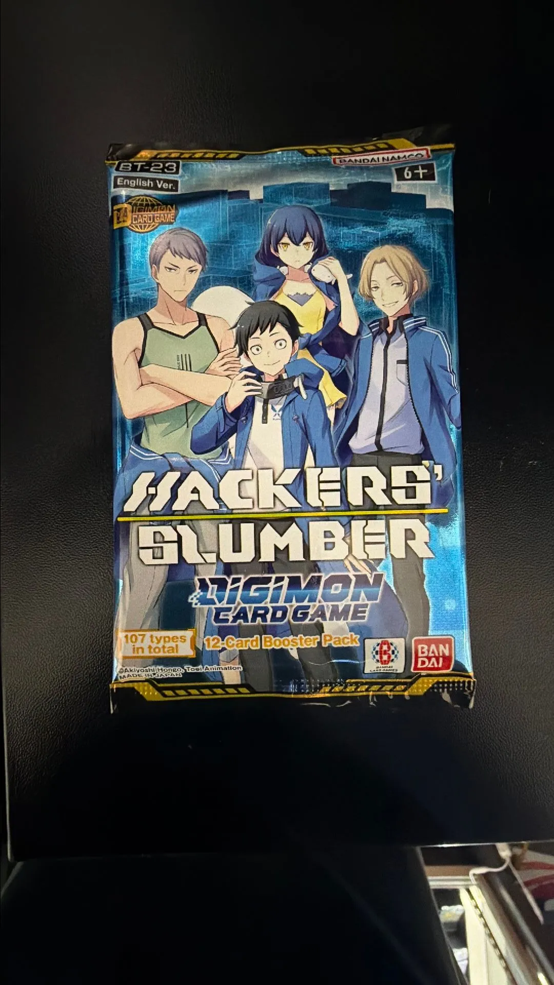 Bandai Digimon Card Game Hackers' Slumber Booster Pack BT23 [12 Cards]   Whatnot: Shop, Sell, Connect