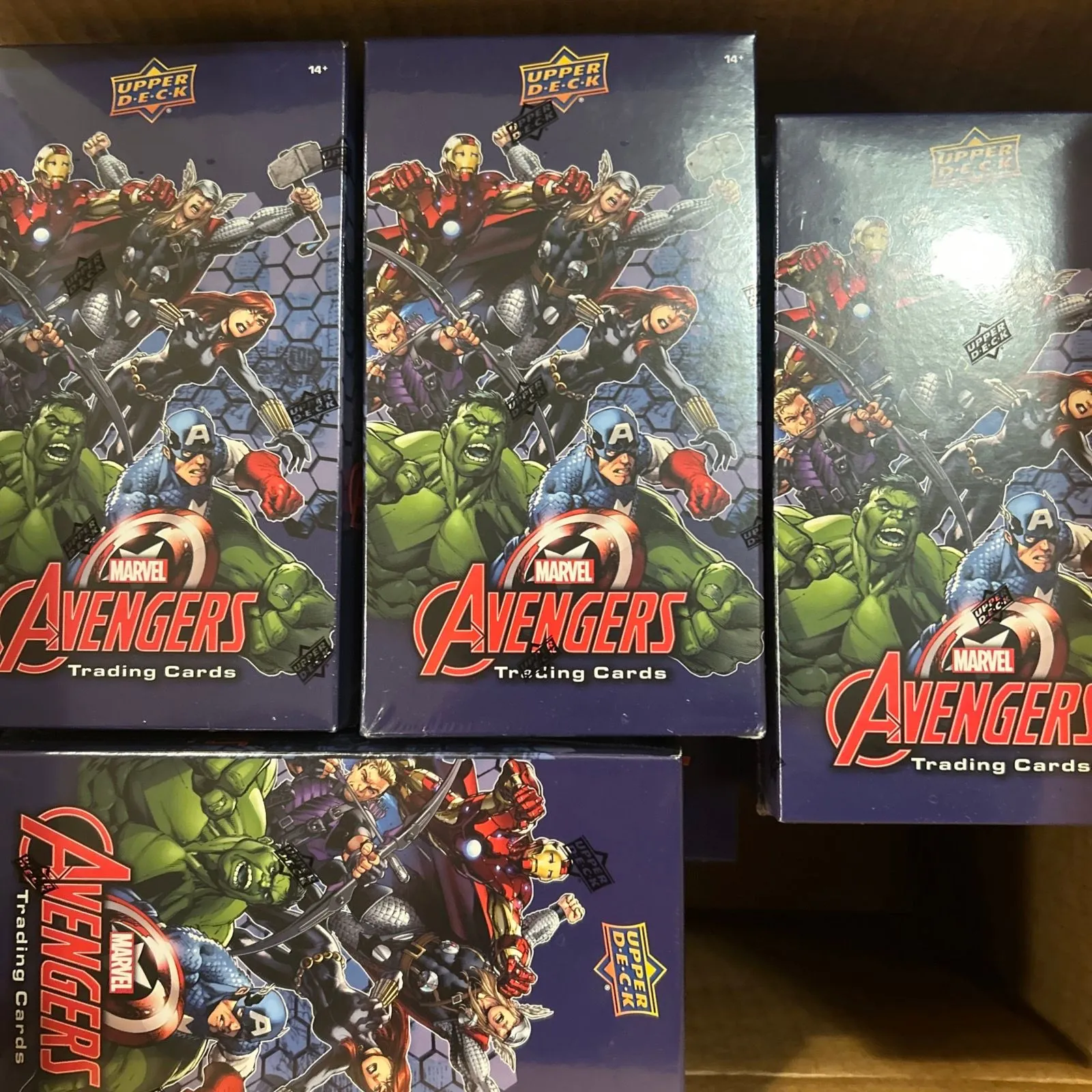 Product image for Upper Deck Marvel Avengers Booster Box