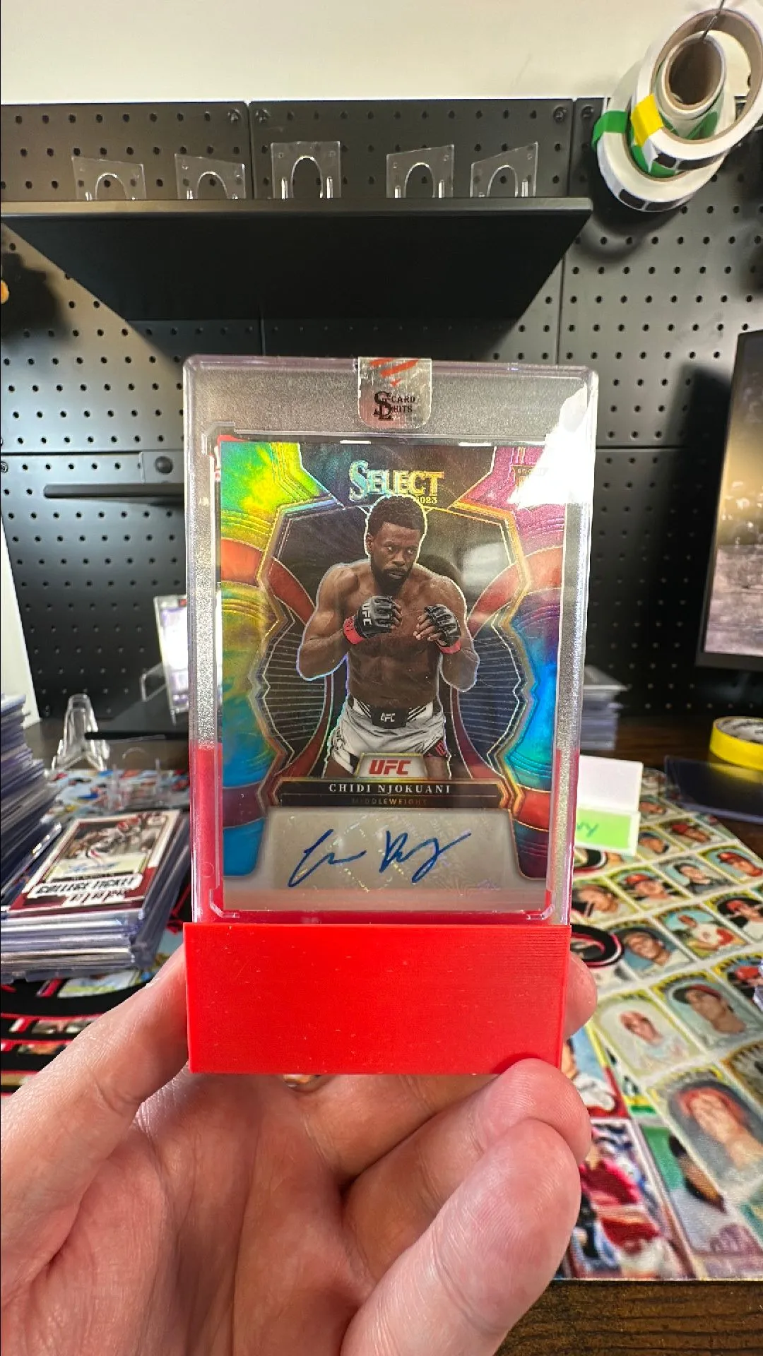 Product image for Chidi Njokuani Tie Dye /25 auto rookie