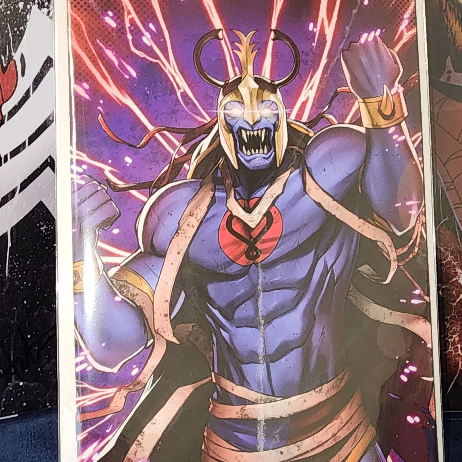 Product image for **** 1 # thundercats 1# Natwa Mummra virgin cover ****