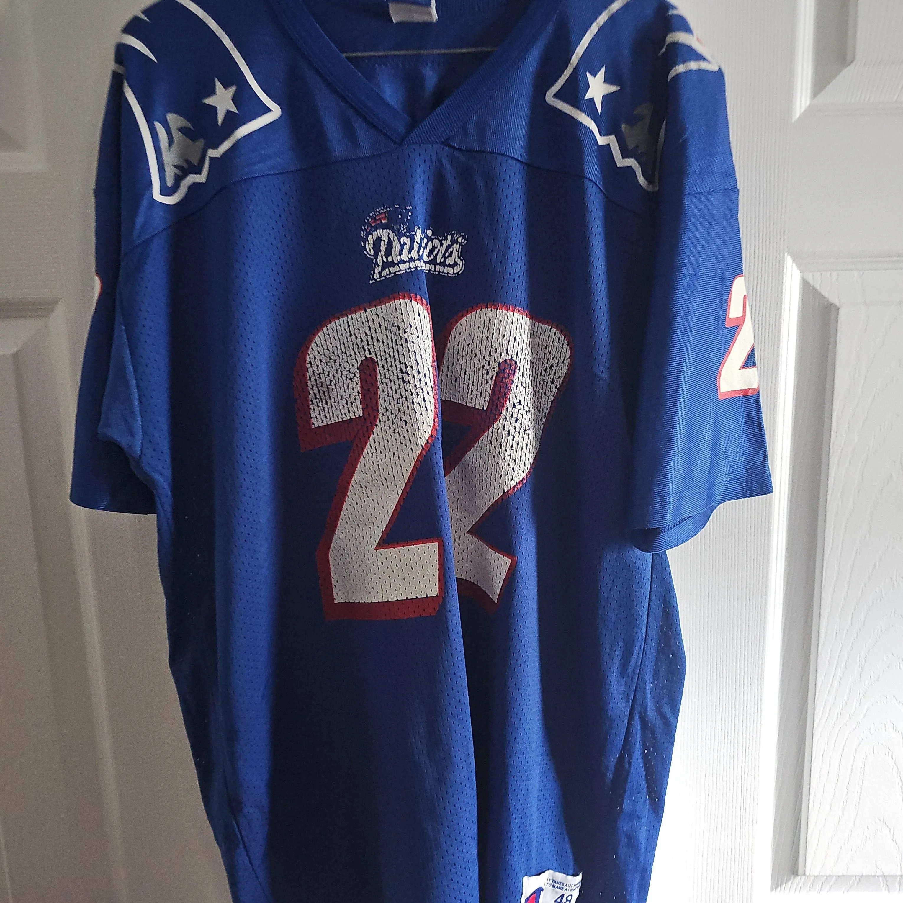 Product image for L 90s Patriots Meggett jersey