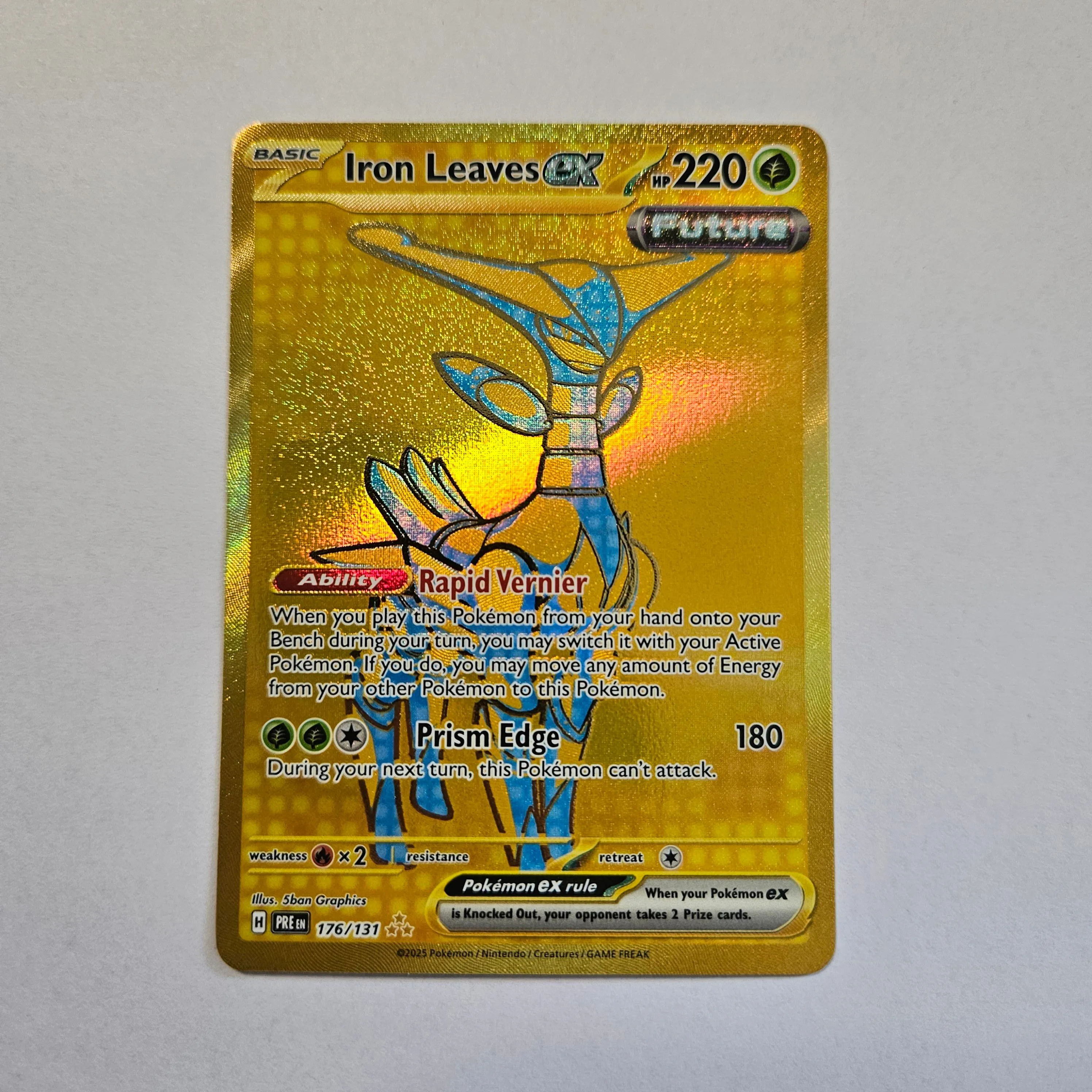 Product image for Iron Leaves ex prismatic evolutions