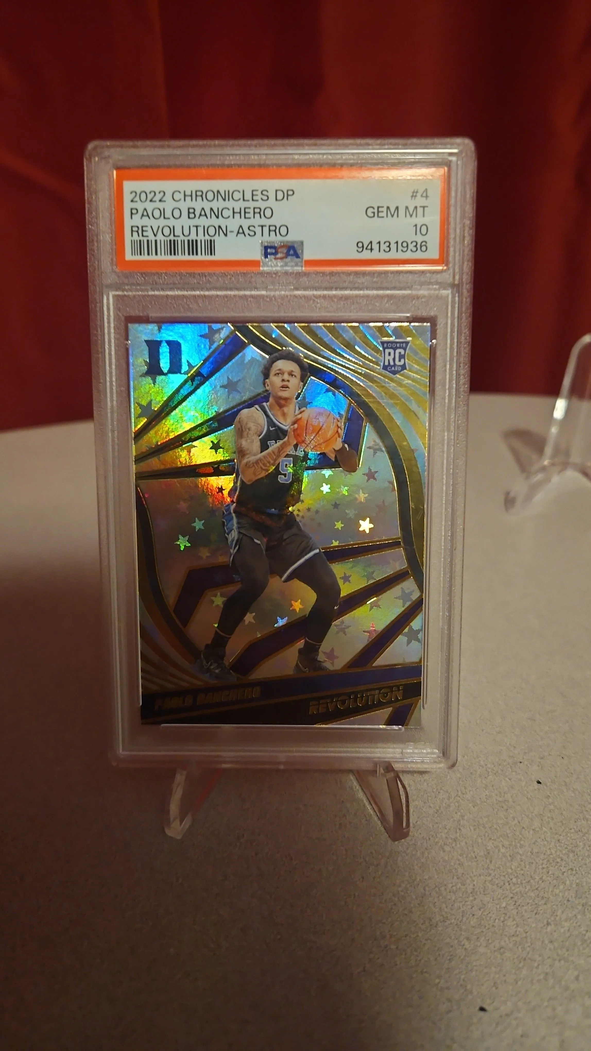 Product image for Paolo Bancharo PSA 10 Revolutions Rookie Card 🔥 💎 