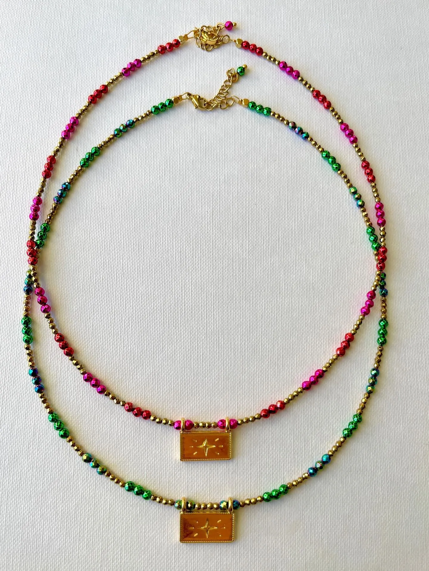 Product image for Green Asteri(star) necklace
