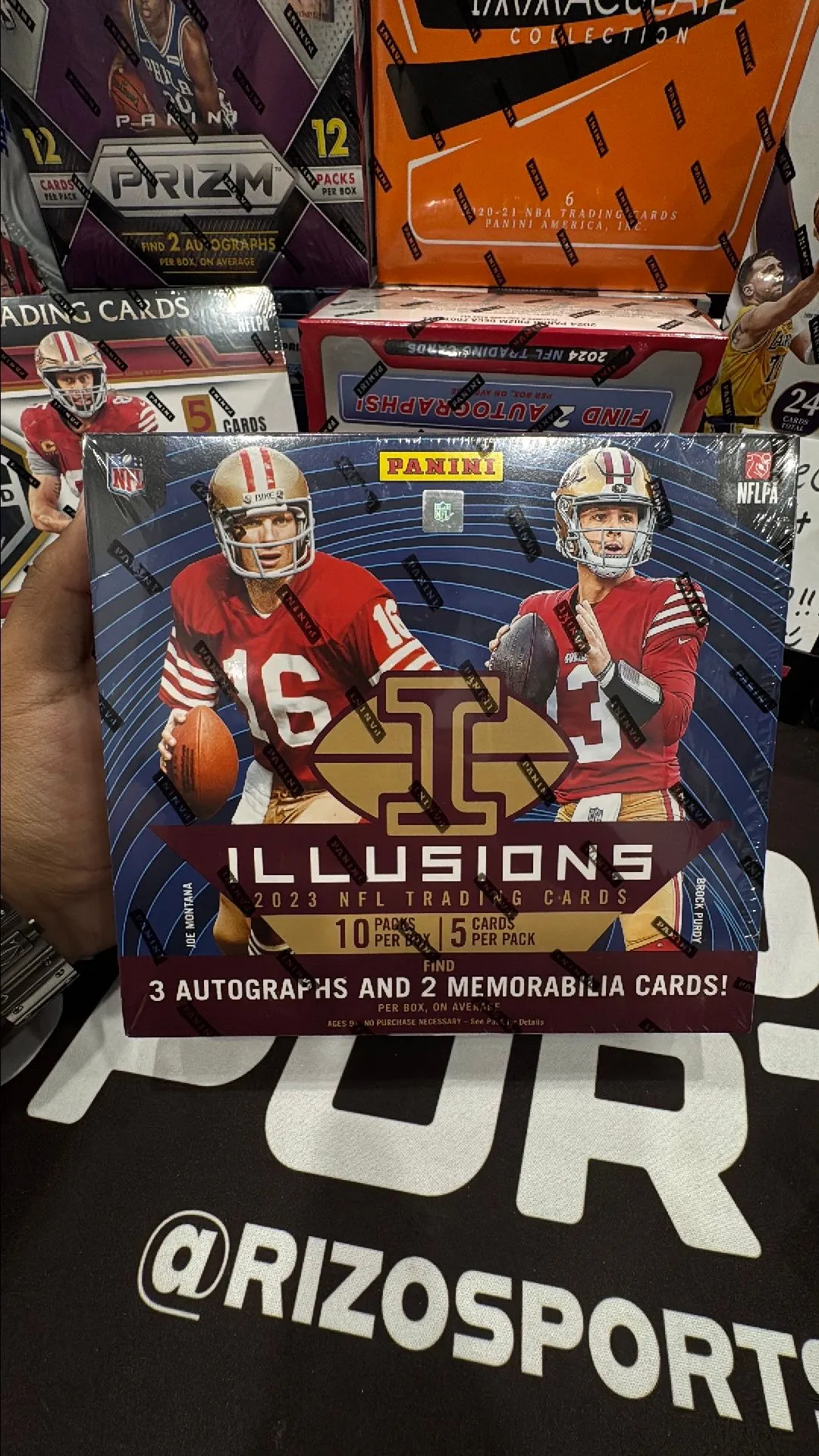 Product image for 2023 nfl illusions hobby