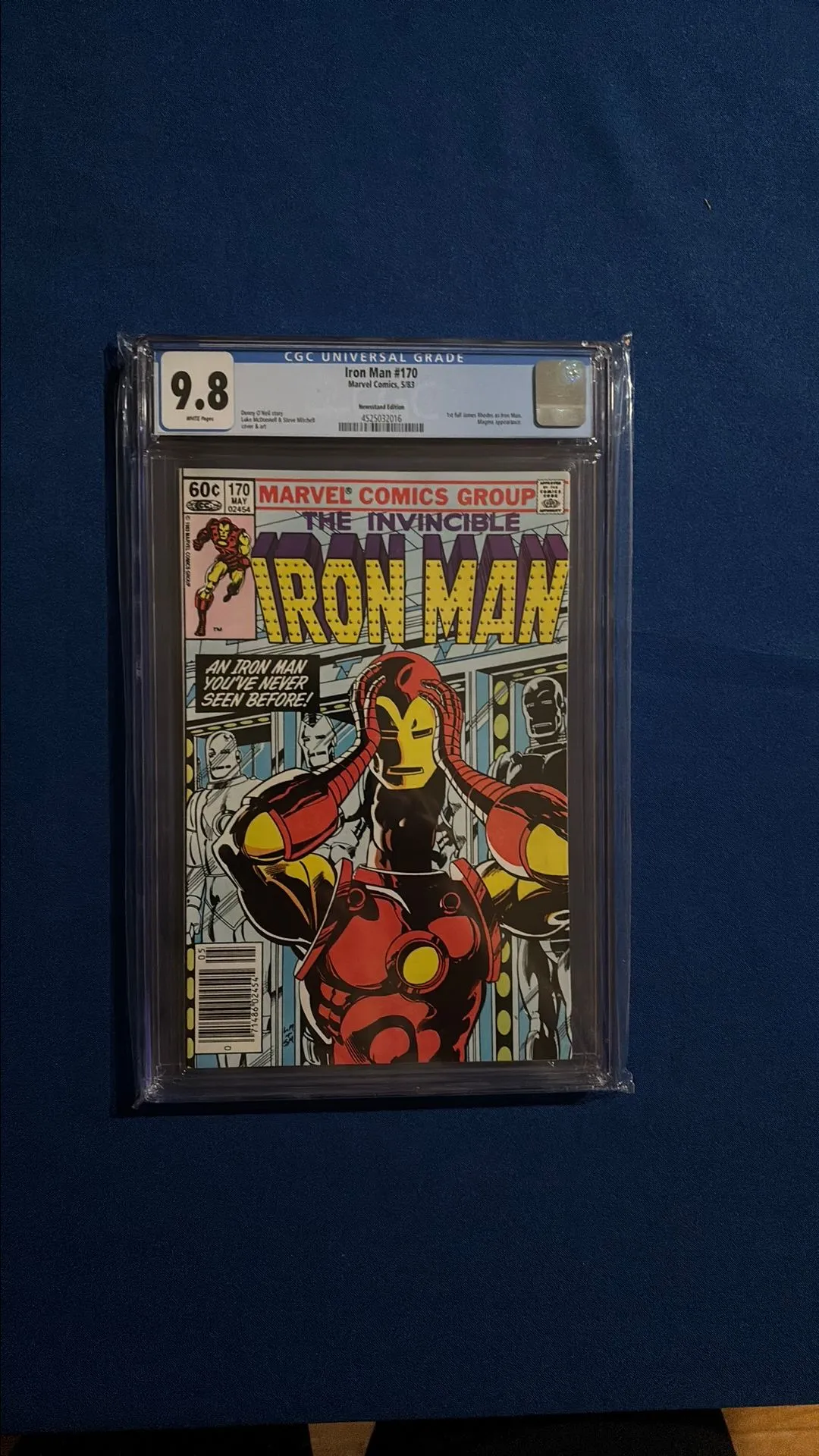Product image for Iron Man #170 Newsstand CGC 9.8