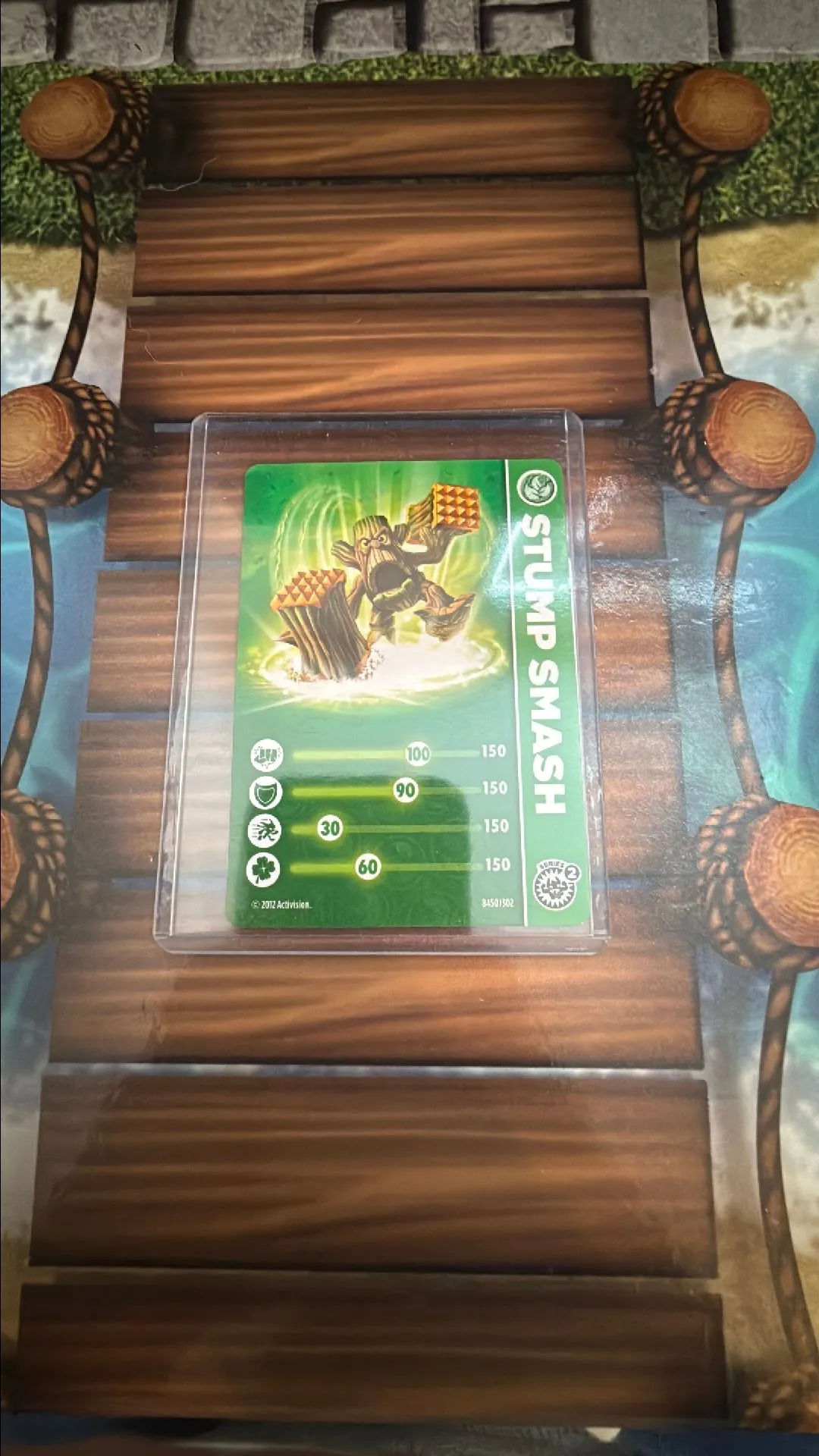 Product image for Stump Smash Stat Card