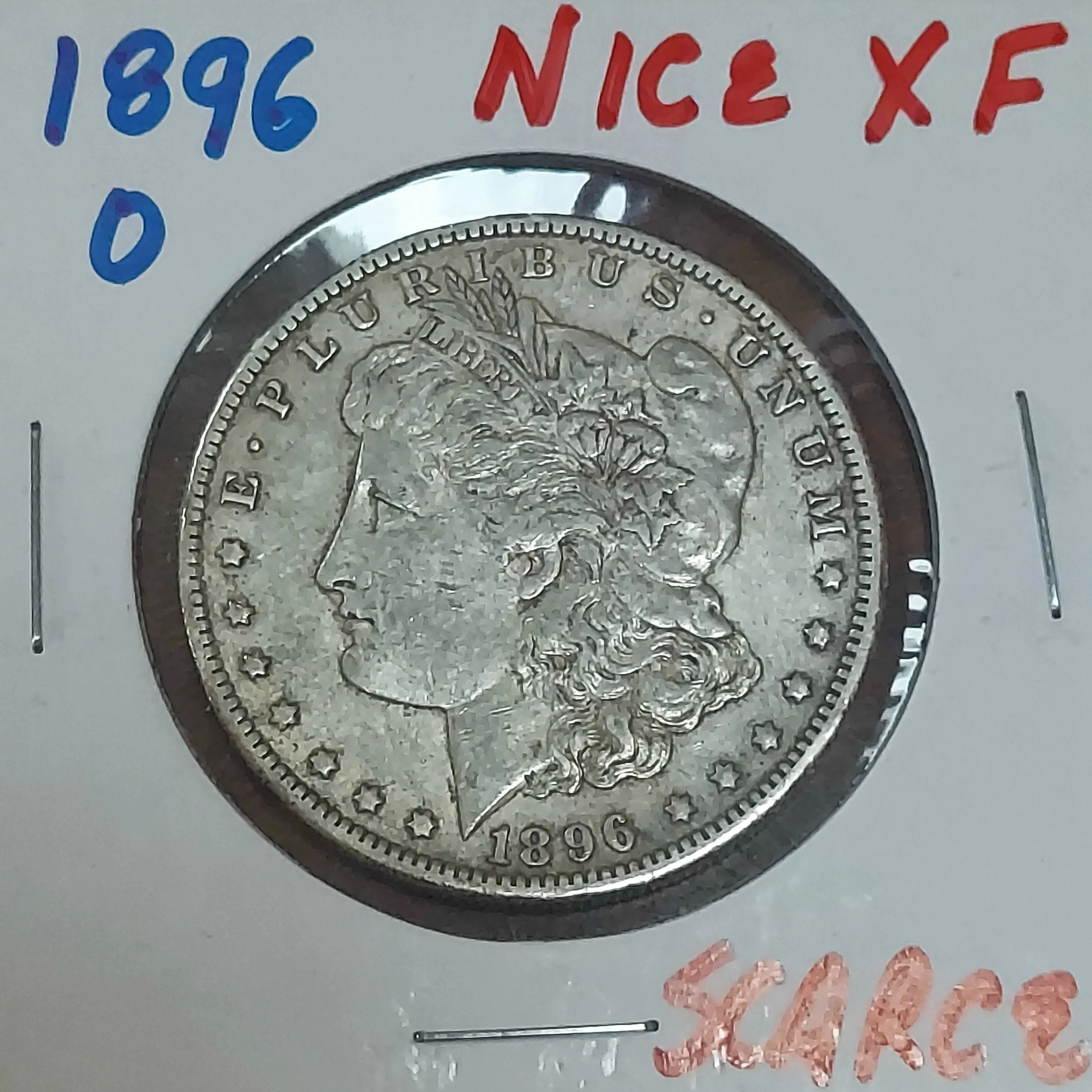 Product image for 1896-O MORGAN DOLLAR GRADING NICE XF