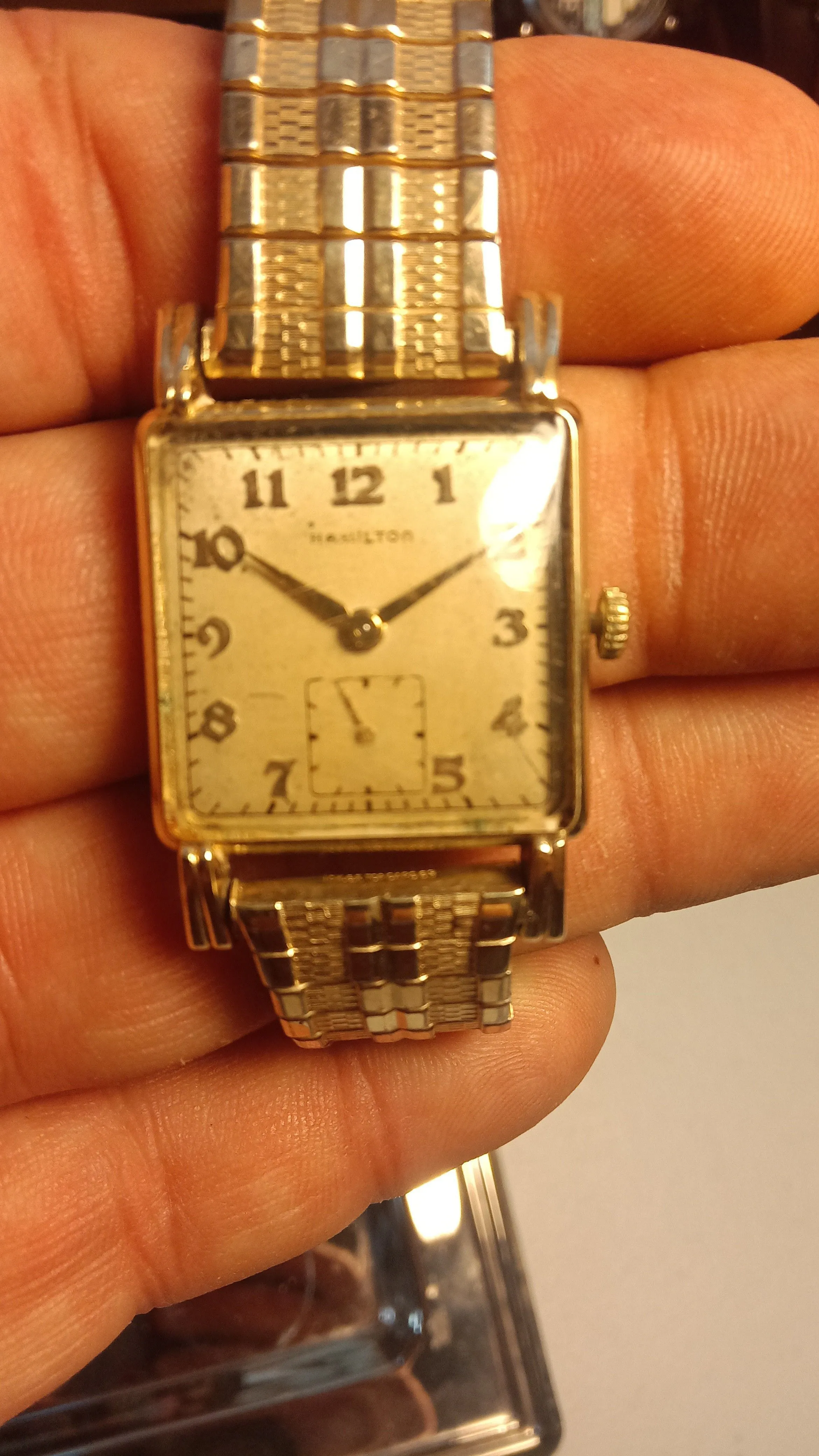 Product image for 1950-s Hamilton gold filled